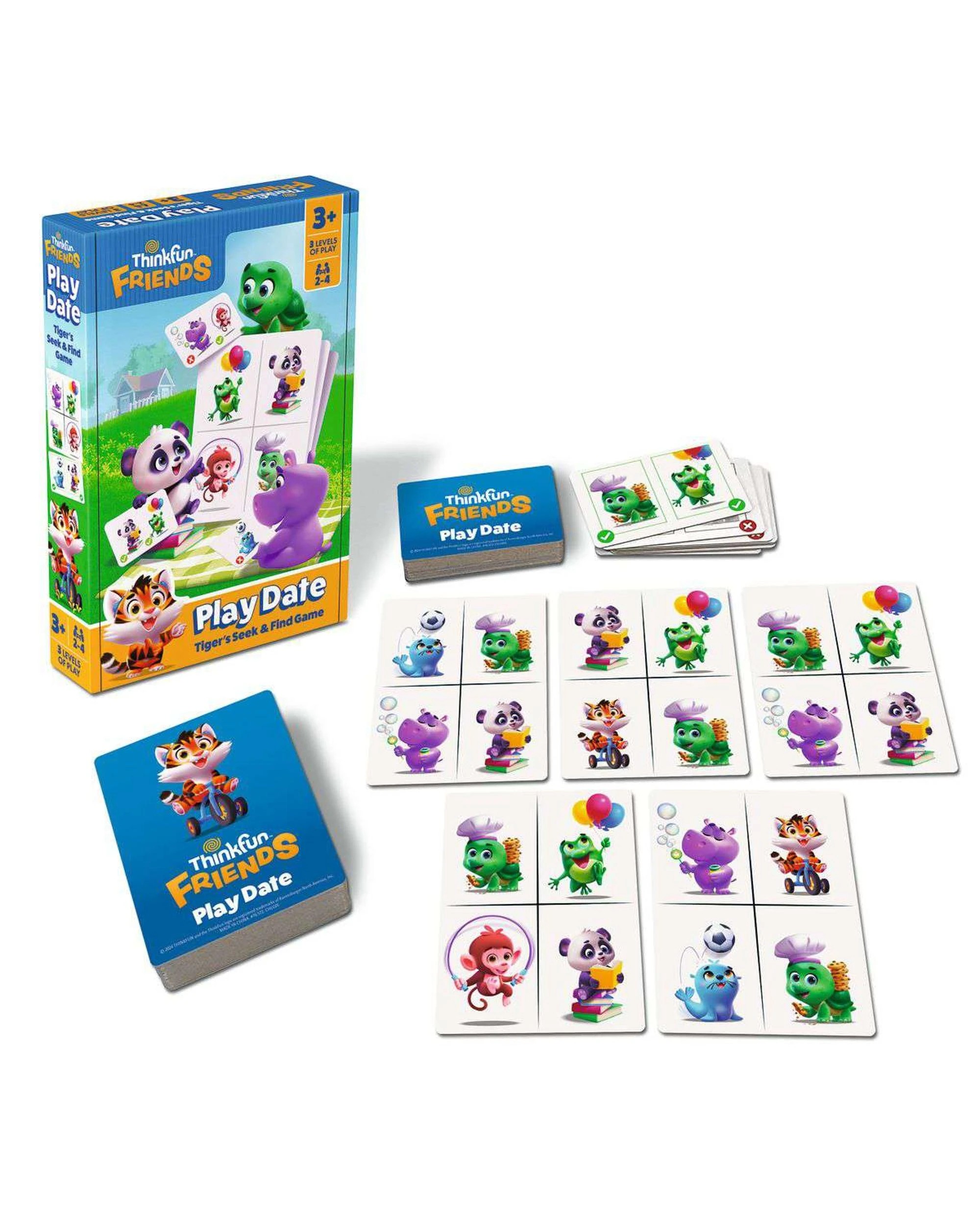 1 ThinkFun Friends: Play Date Puzzle Game, 1 of 4