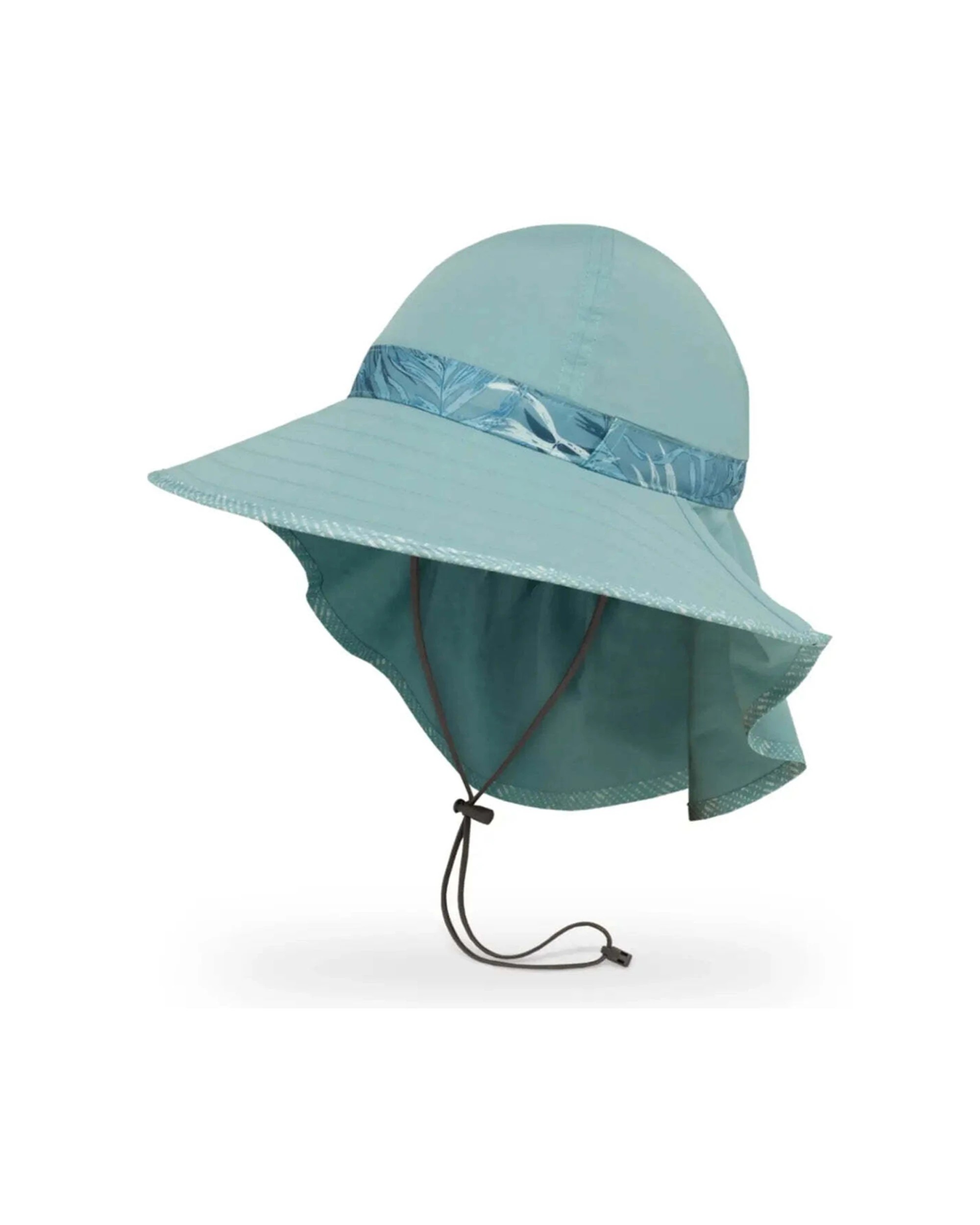 1 Sunday Afternoons Shade Goddess Hat UPF 50+ Neck Cape Sunglass Lock Medium Large Saltwater - Red, 1 of 1