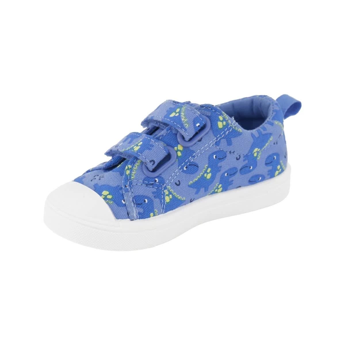 3 Baby Casual Shoes T Rex Blue, 3 of 5