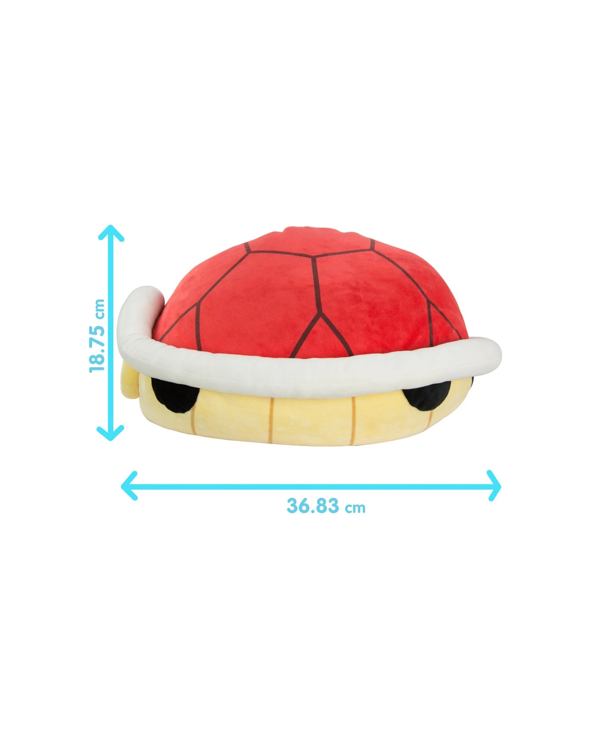 3 Tomy Mario Kart Red Shell 33cm Plush, 3 of 4