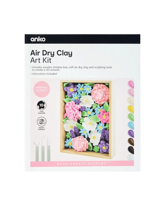 Air-Dry Clay Art Kit