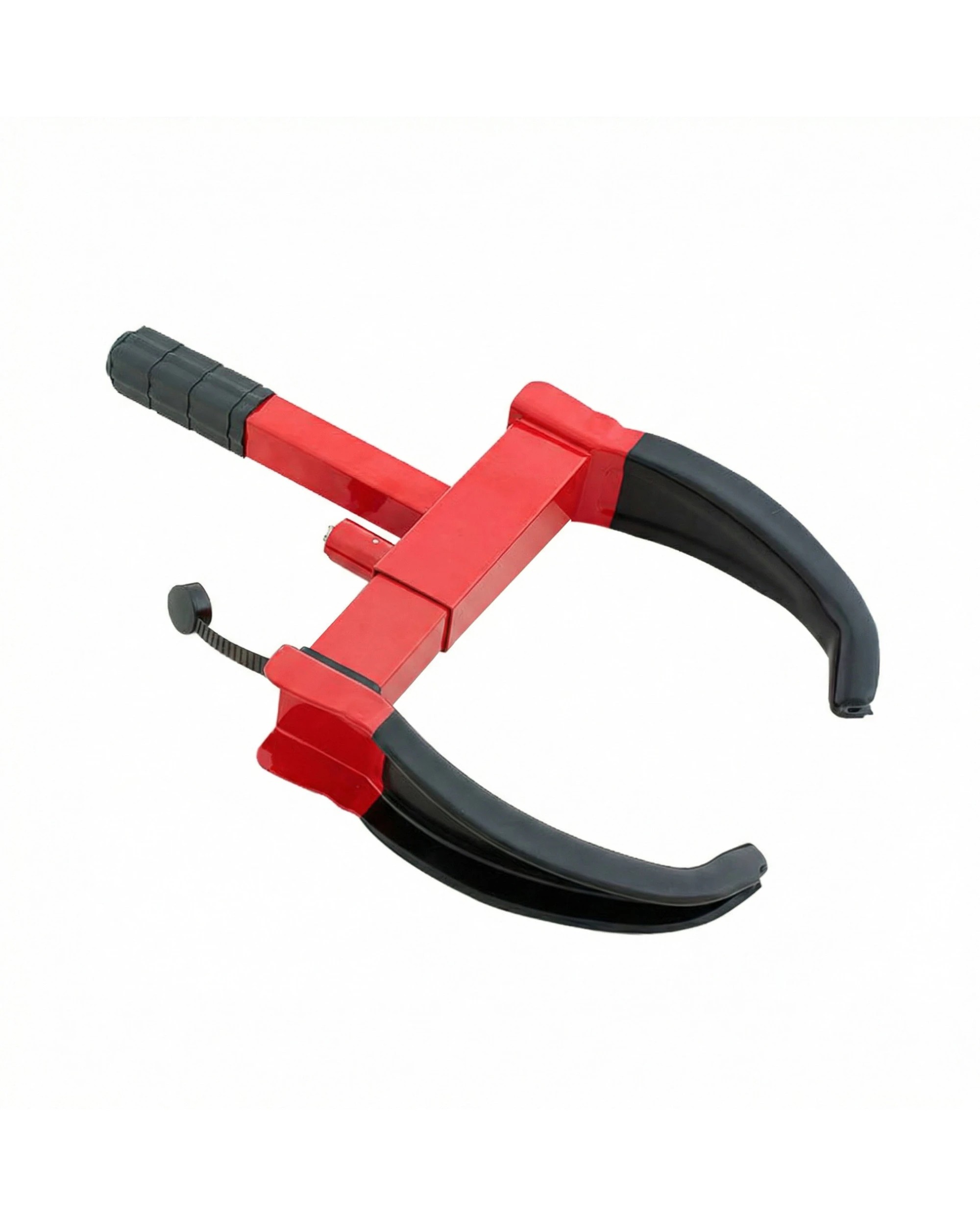 3 Alko 650300 Security Easy Clamp Anti Theft Wheel Lock - Red, 3 of 4