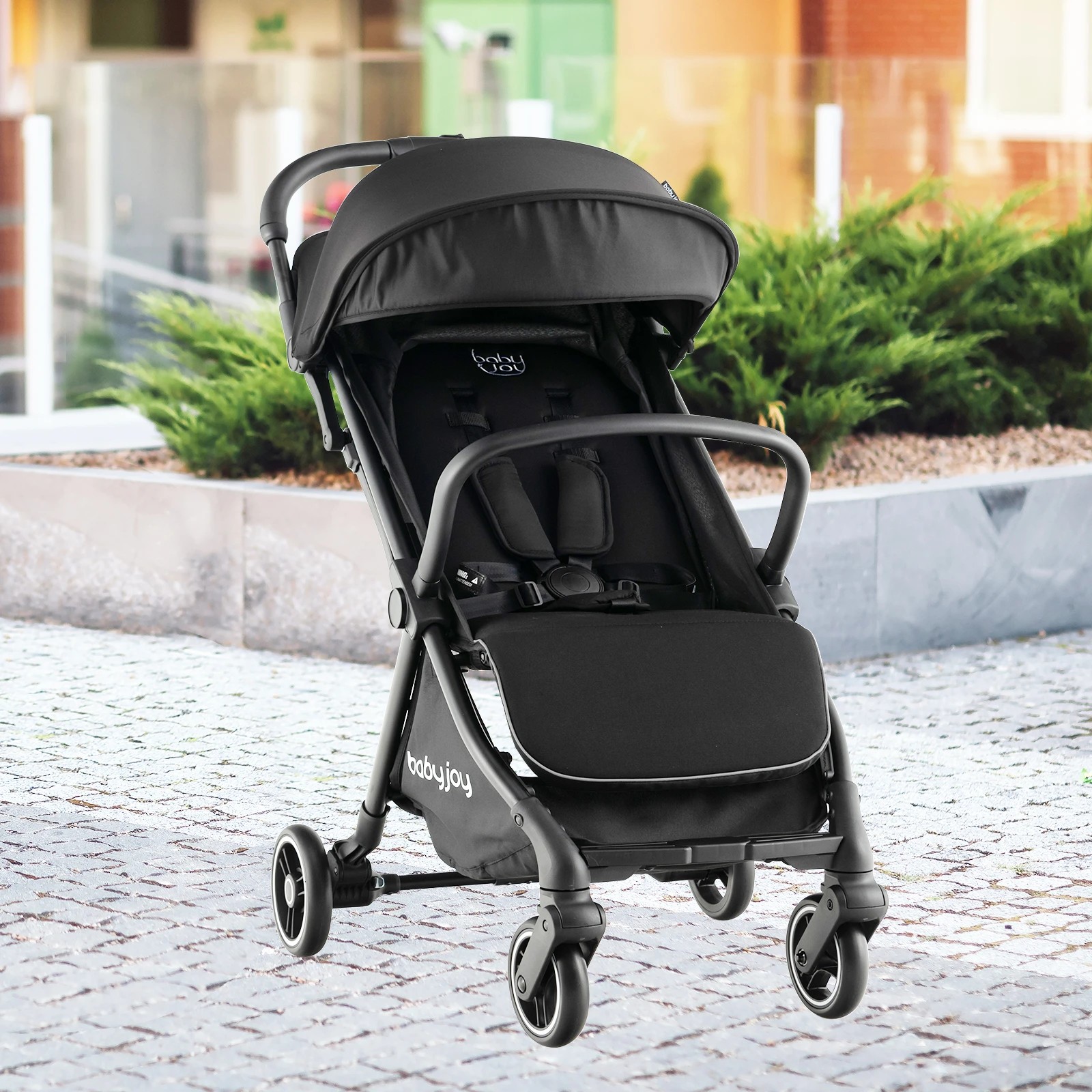 6 Costway Portable Stroller Baby Pram Adjustable Pushchair, 6 of 6
