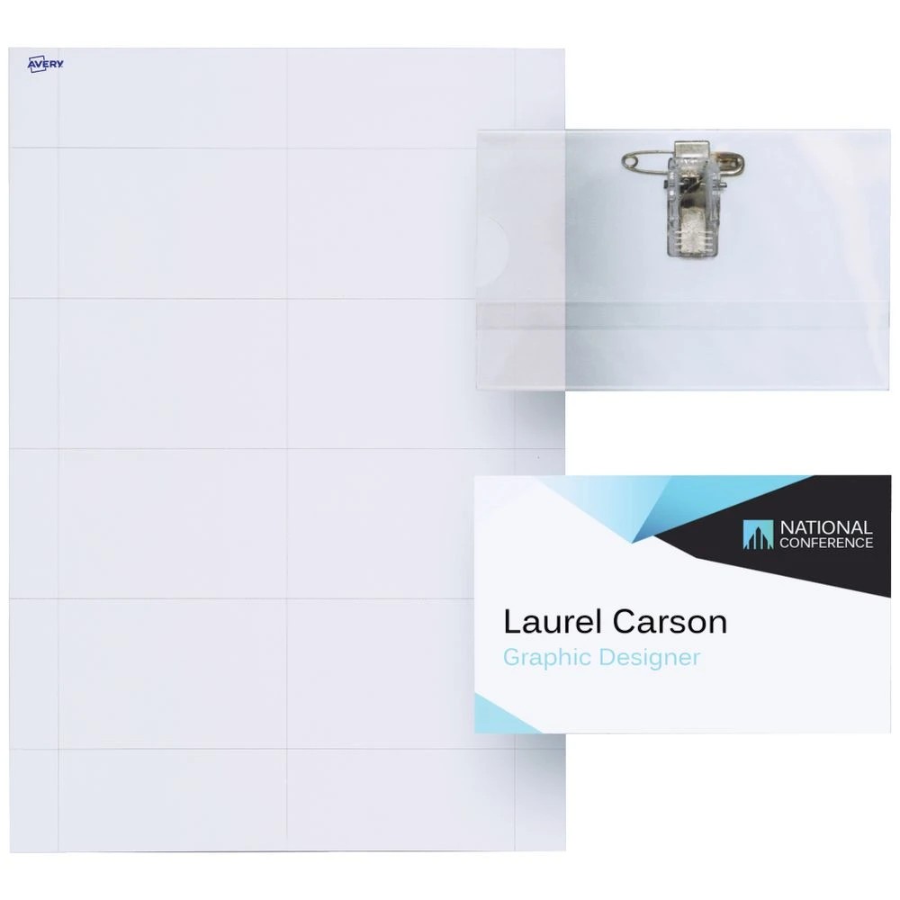 3 Avery Name Badge Kit, 3 of 4