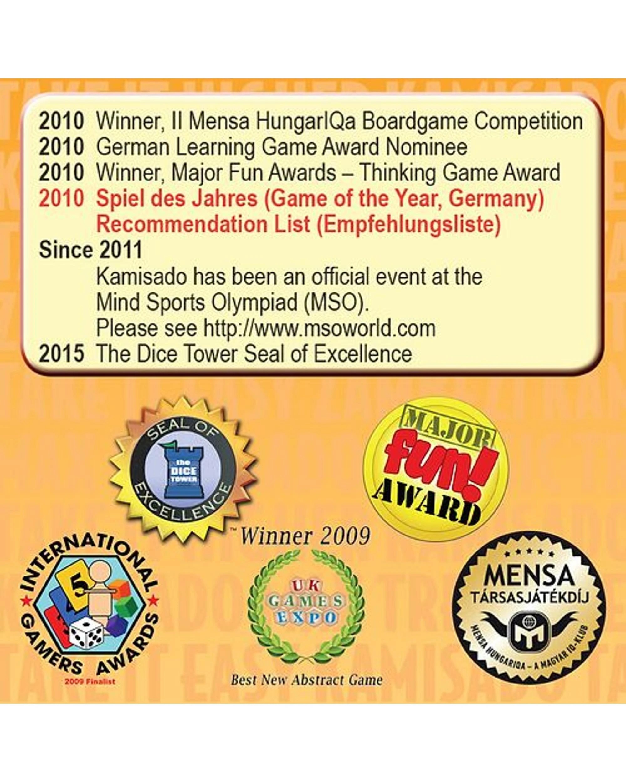 5 Kamisado Board Game, 5 of 5