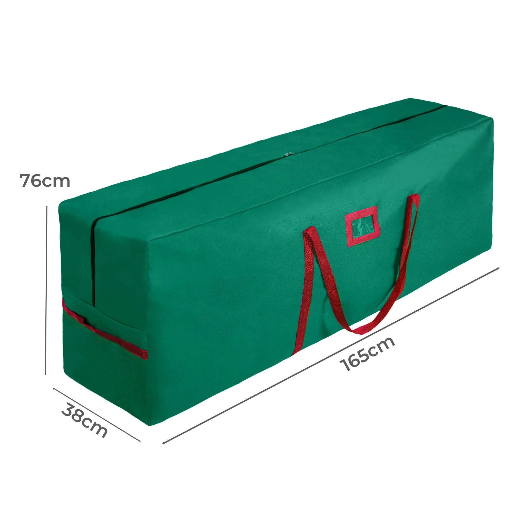 3 Christmas Tree Storage Bag 2.7m Holiday Decoration Zip Bag Oxford Heavy Duty, 3 of 9