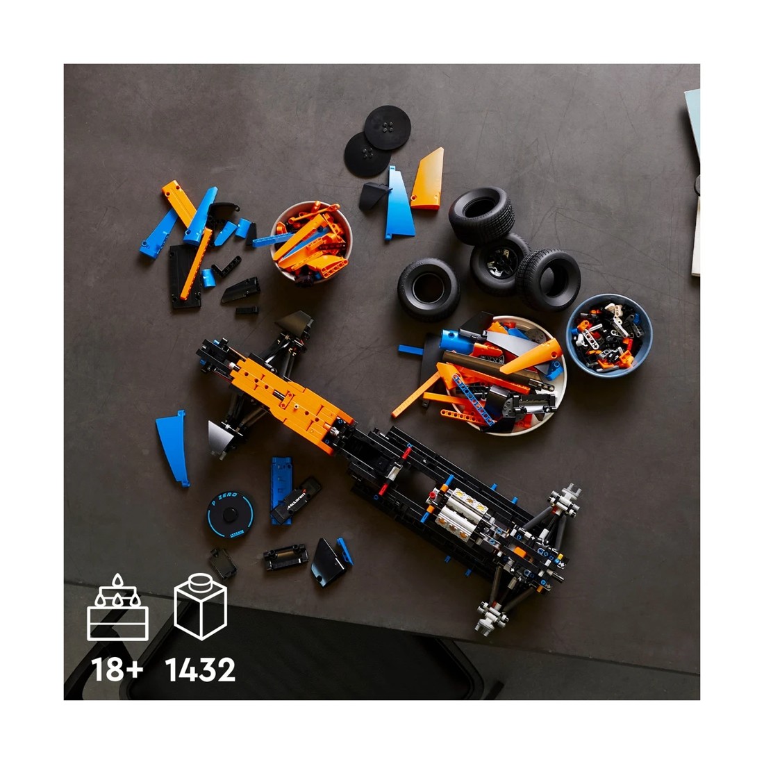 4 LEGO Technic McLaren Formula 1 Race Car 42141, 4 of 11