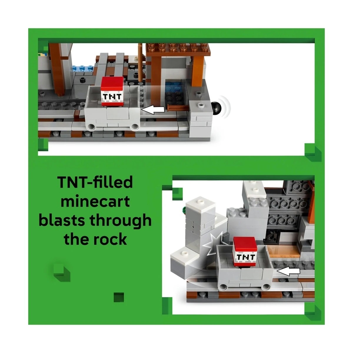 4 LEGO Minecraft The Pickaxe Mine 21277, 4 of 10