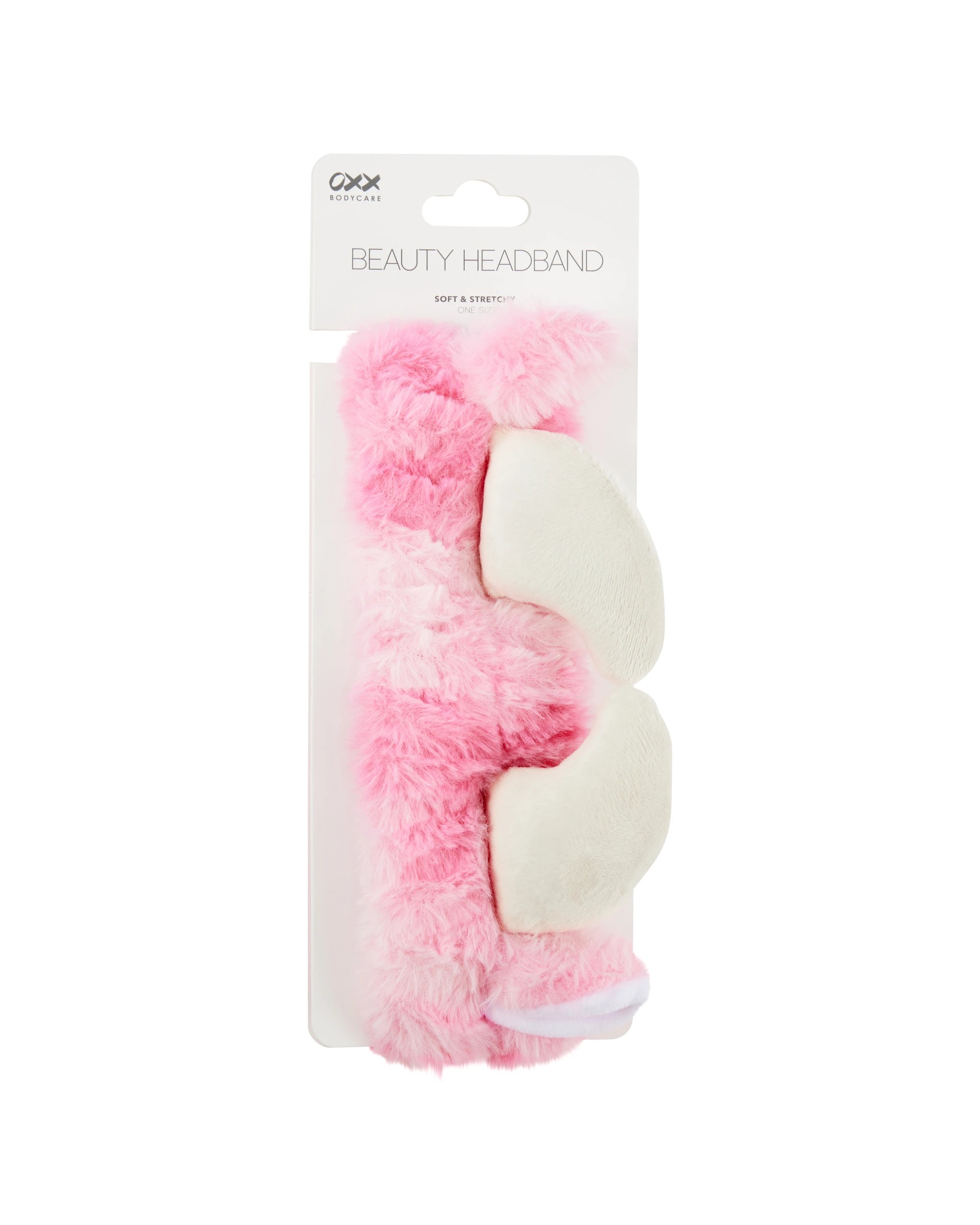 4 OXX Bodycare Beauty Headband - Furry Goat, Pink, 4 of 4