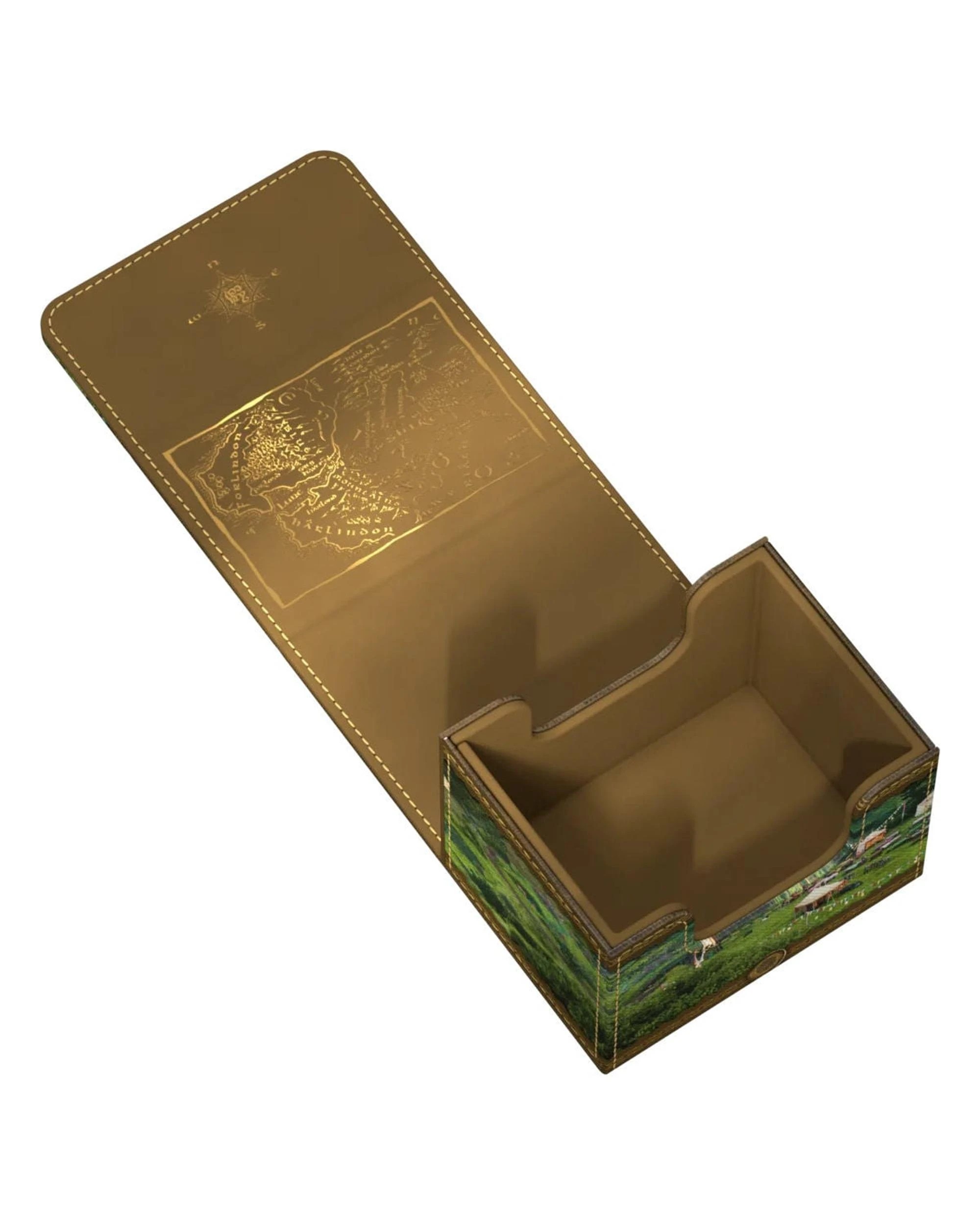 8 Ultimate Guard The Lord of the Rings Places of Middle-Earth Xenoskin Sidewinder 100+ The Shire Deck Box - Multi, 8 of 10