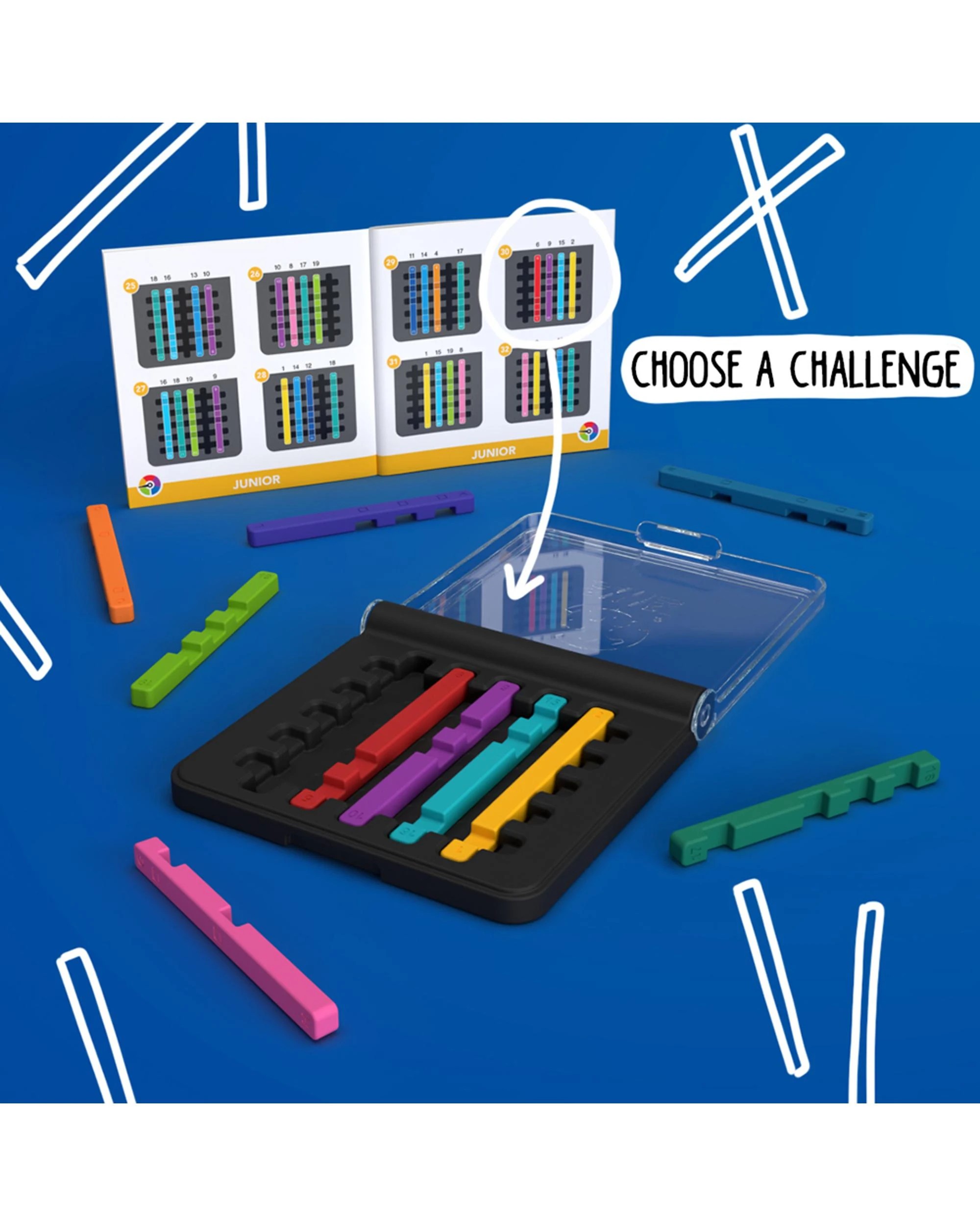 4 Smart Games IQ Stixx Puzzle Game, 4 of 5