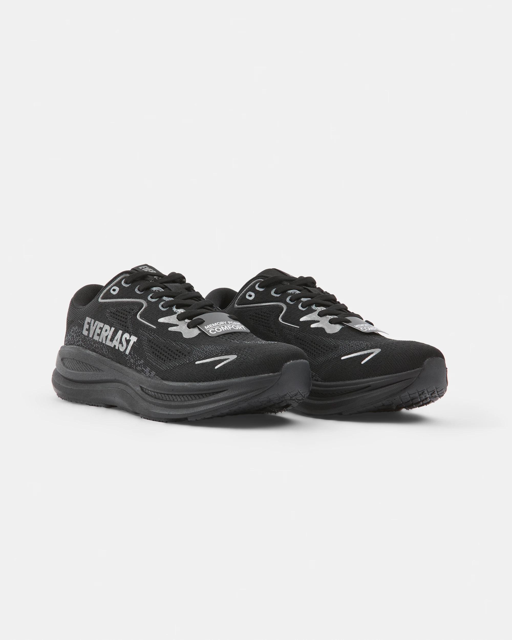 2 Everlast Mens Queensborough Training Shoes Black, 2 of 5