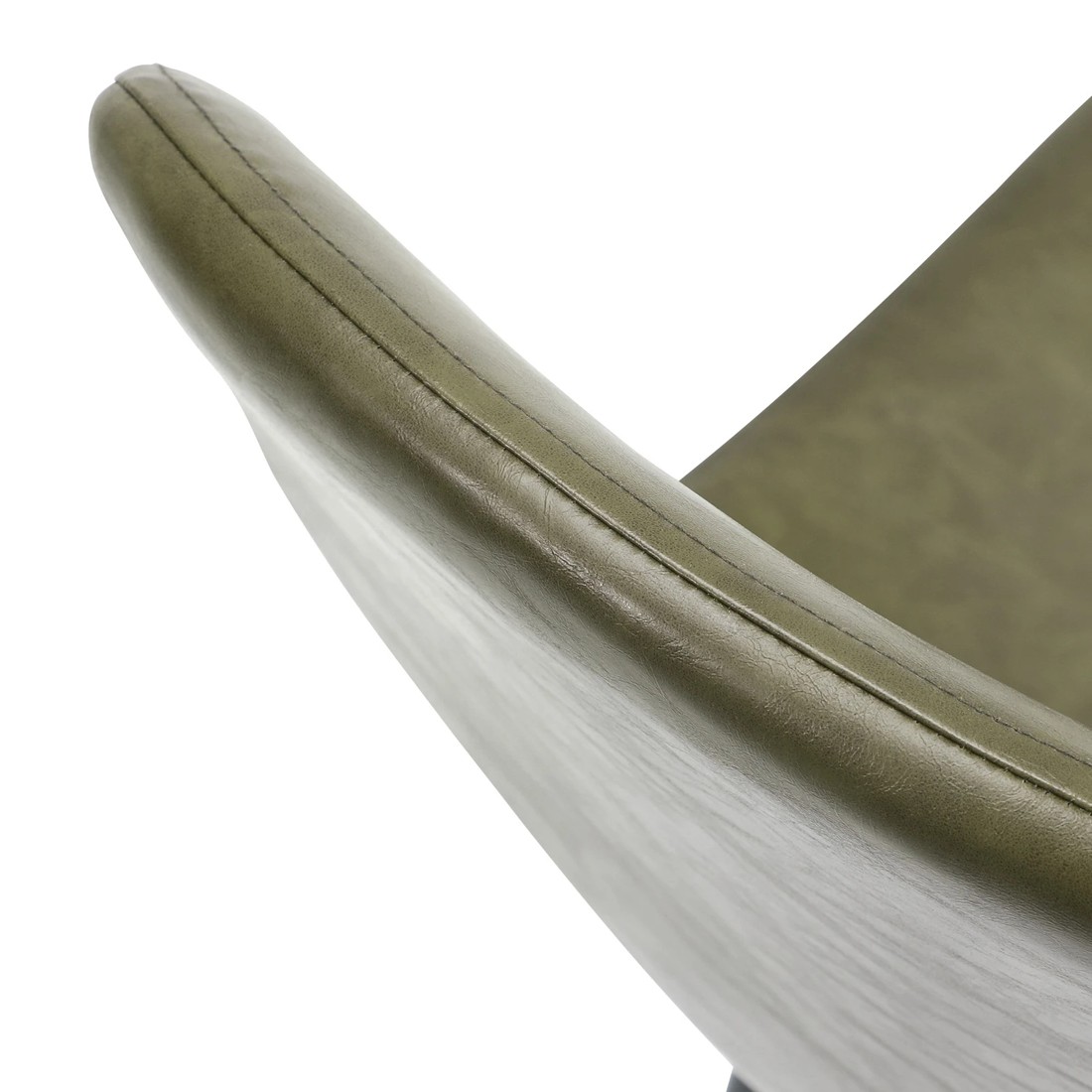 10 Oikiture 2x Dining Chairs Kitchen Accent Chair Lounge Room Pu Leather
 - Green, 10 of 10