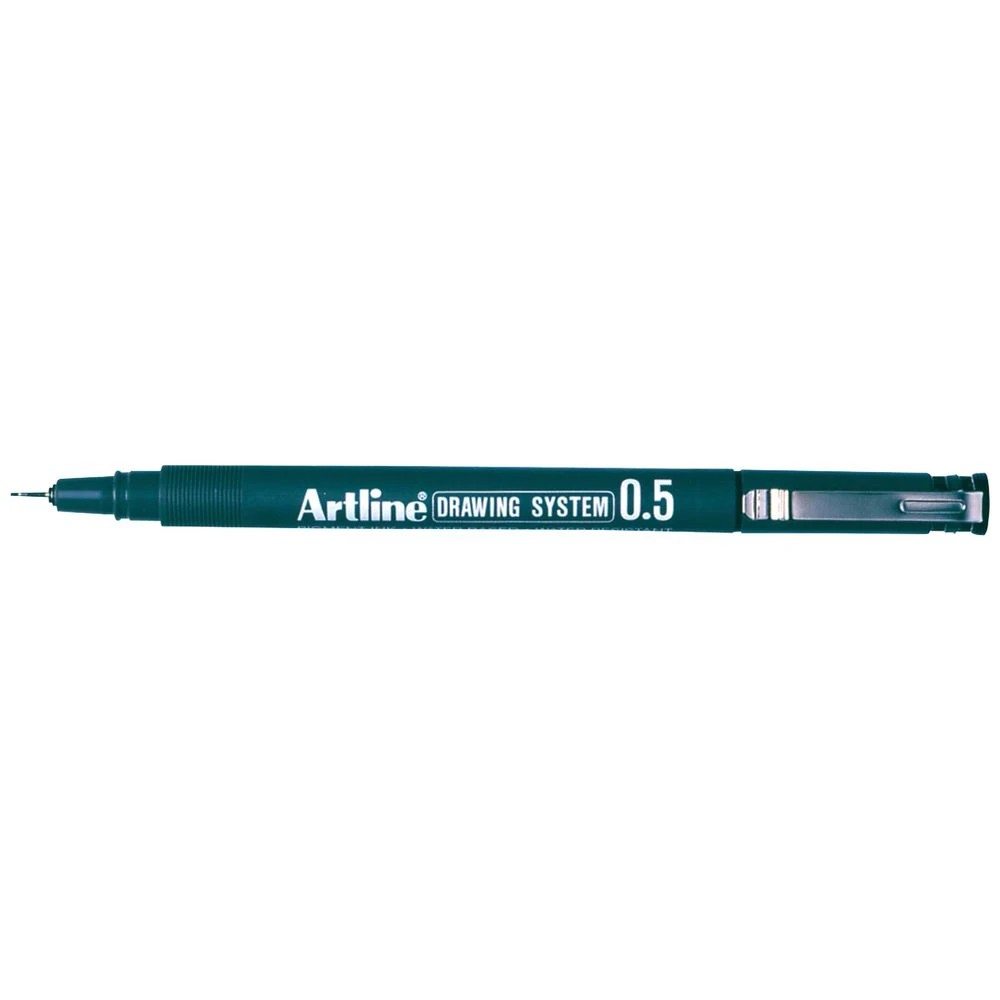 1 Artline 235 Drawing System Pen 0.5mm Black, 1 of 2