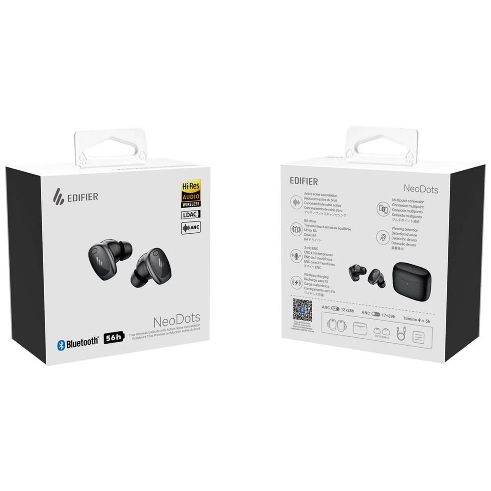 8 EDIFIER NeoDots Hi-Res TWS with ANC Black, 8 of 9