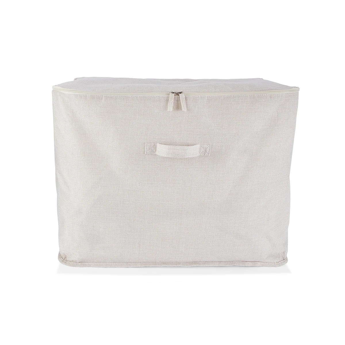 2 Linen Look Storage Bag - Extra Large, Beige, 2 of 8