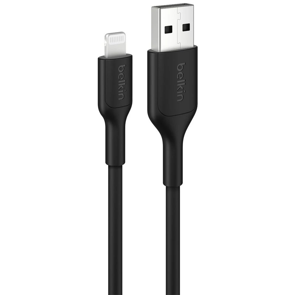 1 Belkin BoostCharge USB-A to Lightning Cable 1m, 1 of 3