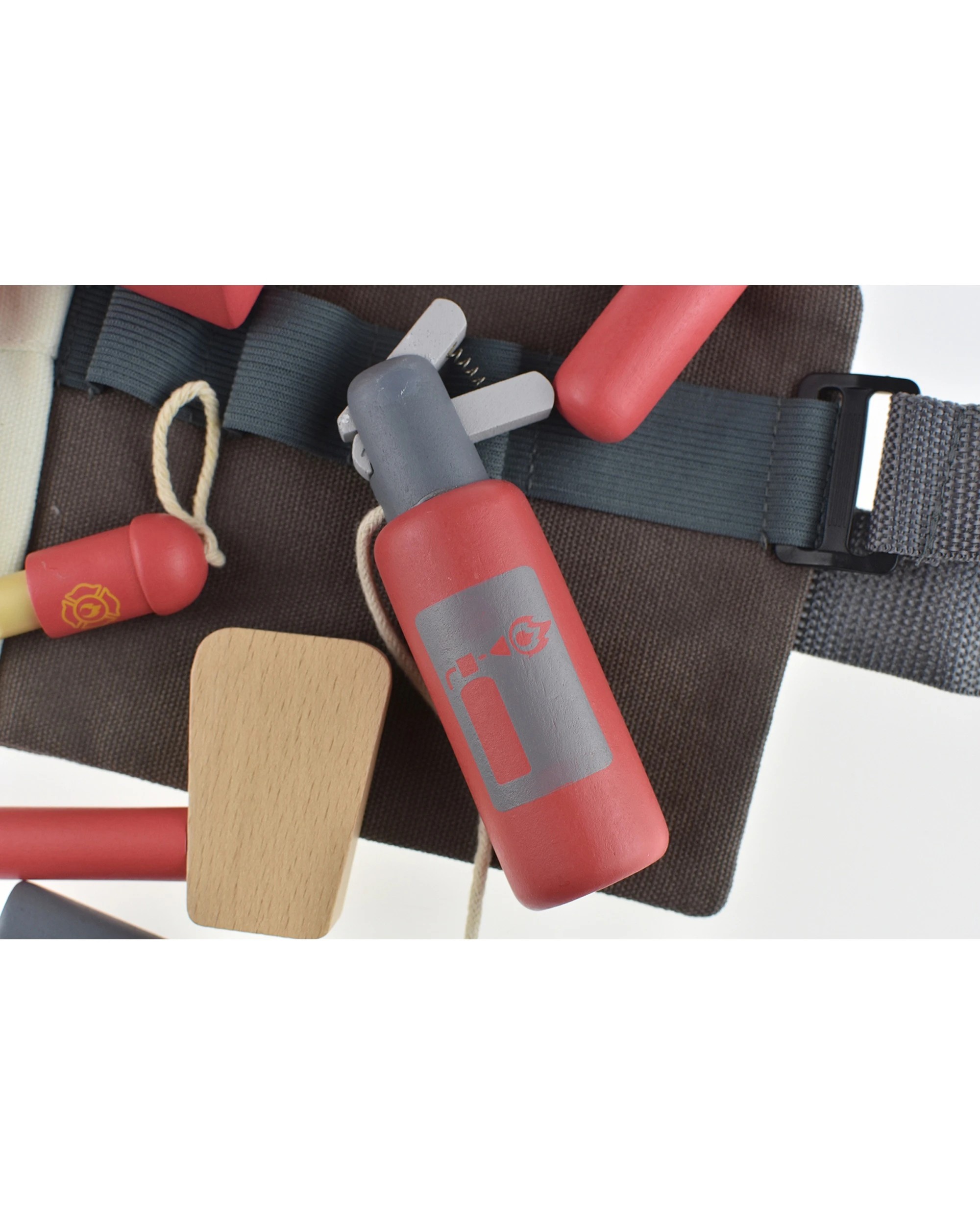 4 Kaper Kidz Wooden Fire Fighter Belt Toy Set Pretend Play Kids - Multi, 4 of 5