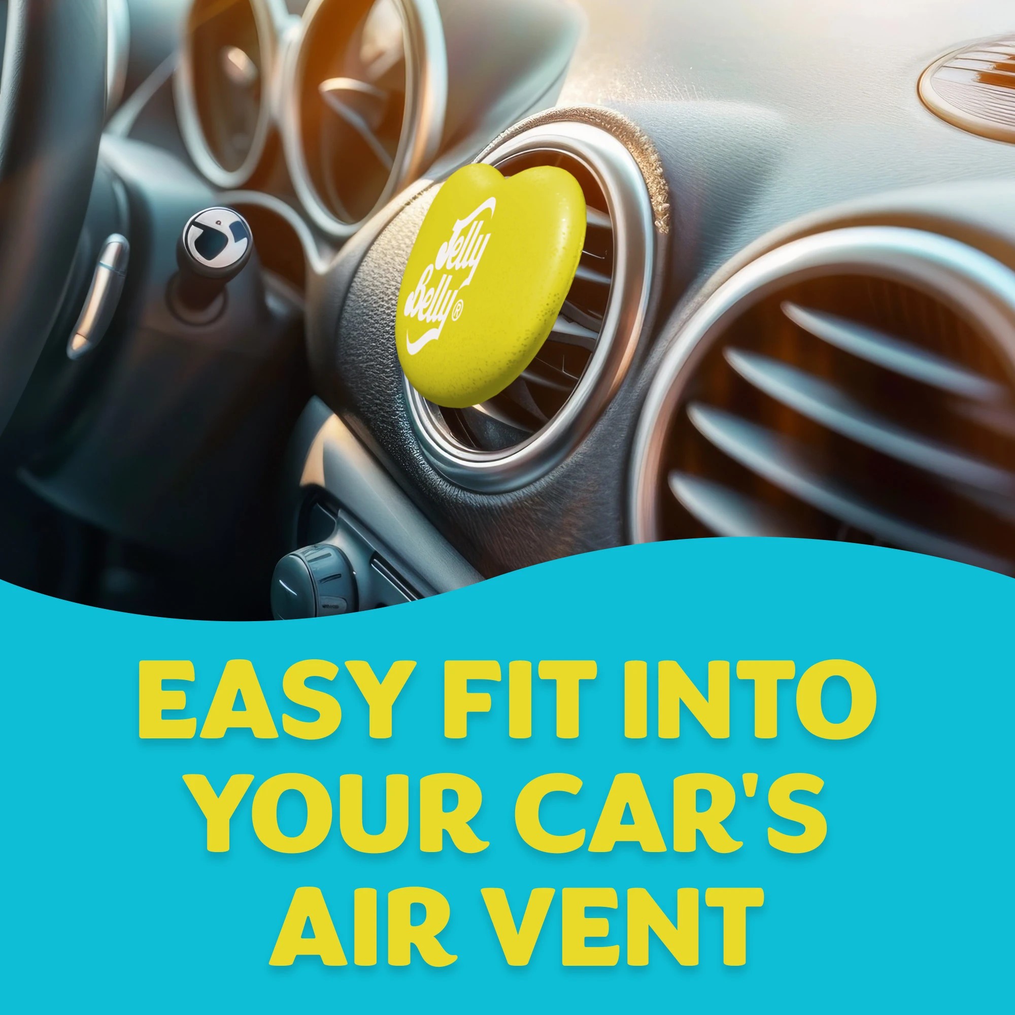 5 Jelly Belly Duo Vent Air Freshener - Berry Lemonade, 5 of 7