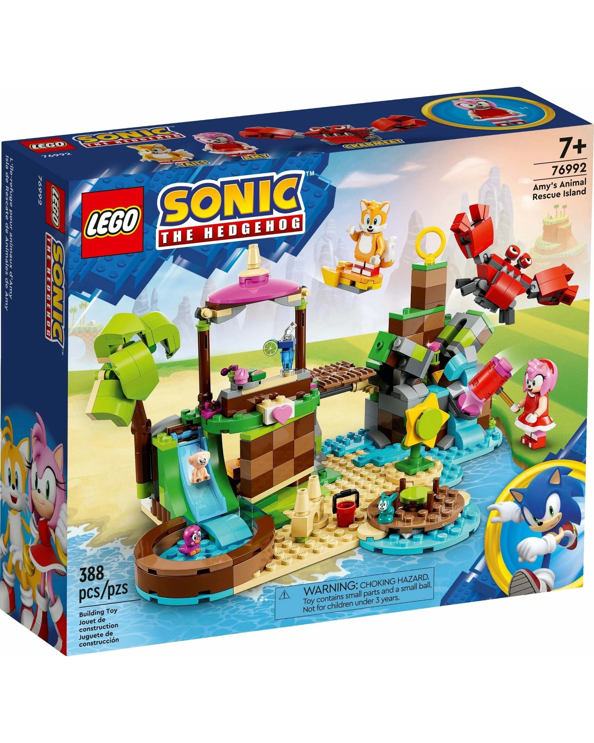 1 LEGO Sonic the Hedgehog Series 76992 Amy's Animal Rescue Island, 1 of 5