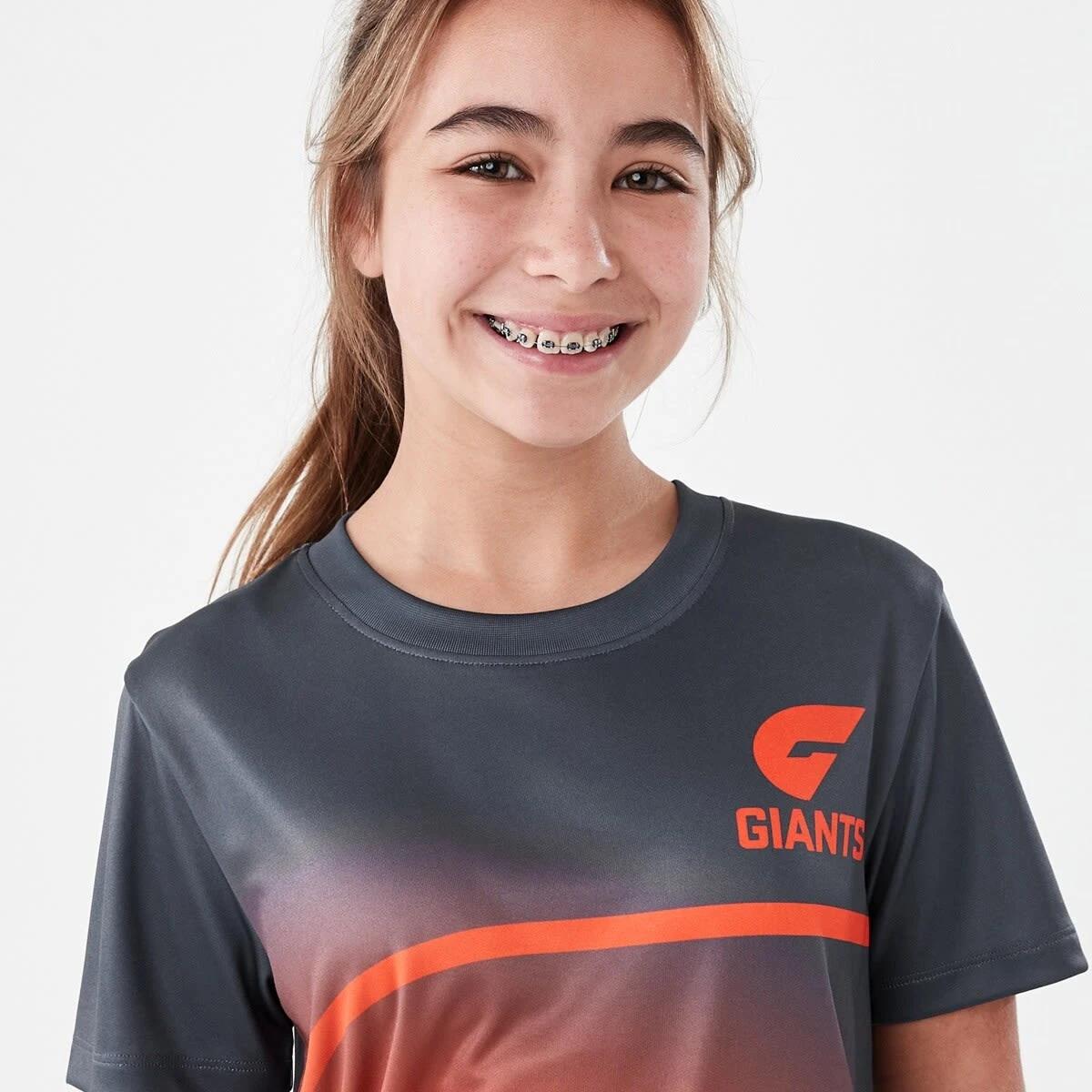 5 Official AFL Kids Training T-shirt Gws Giants, 5 of 10