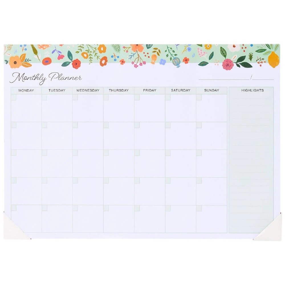 1 Otto A4 Monthly Planner Pad 15 Sheets Fashion, 1 of 2