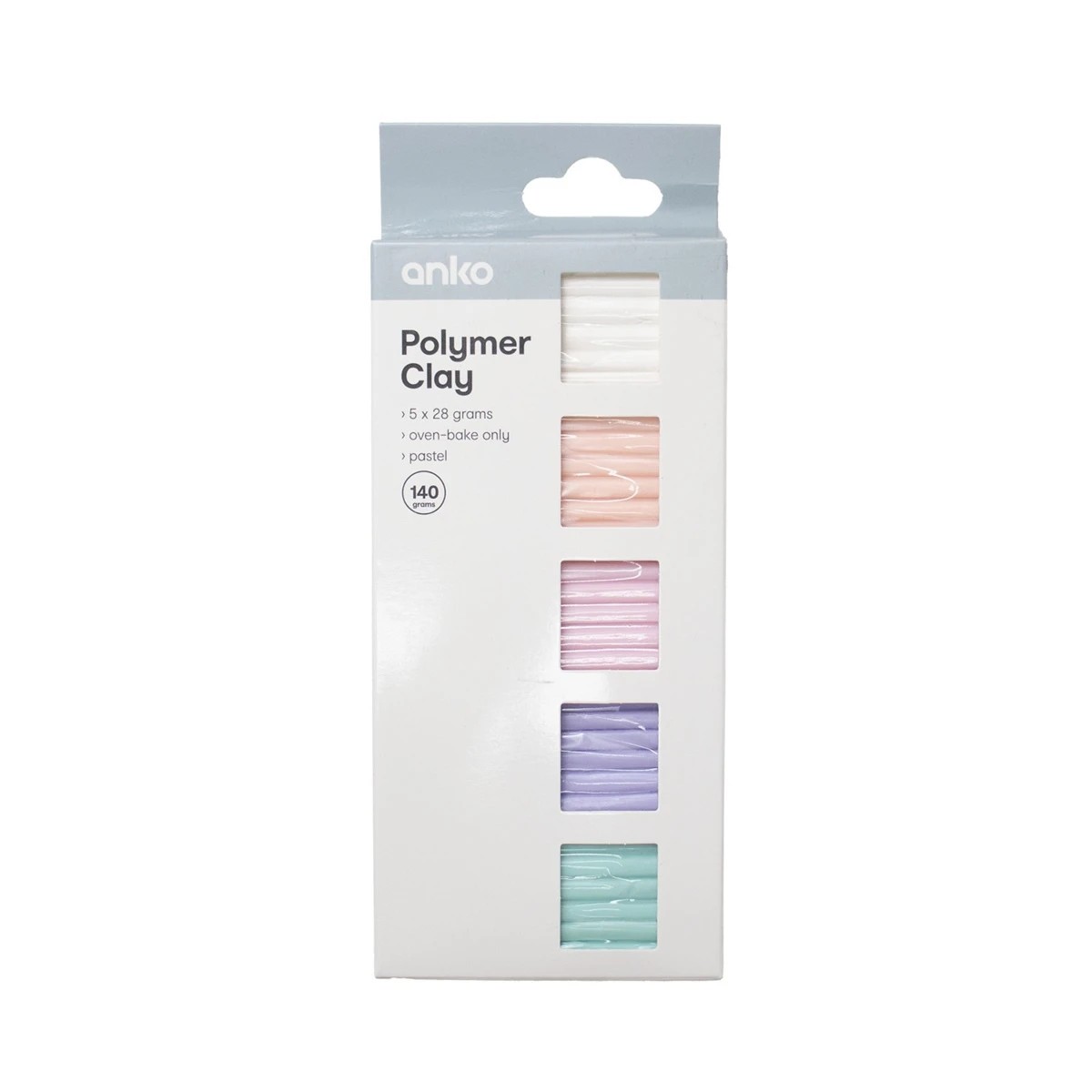 1 5 Pack Polymer Clay - Pastel, 1 of 3