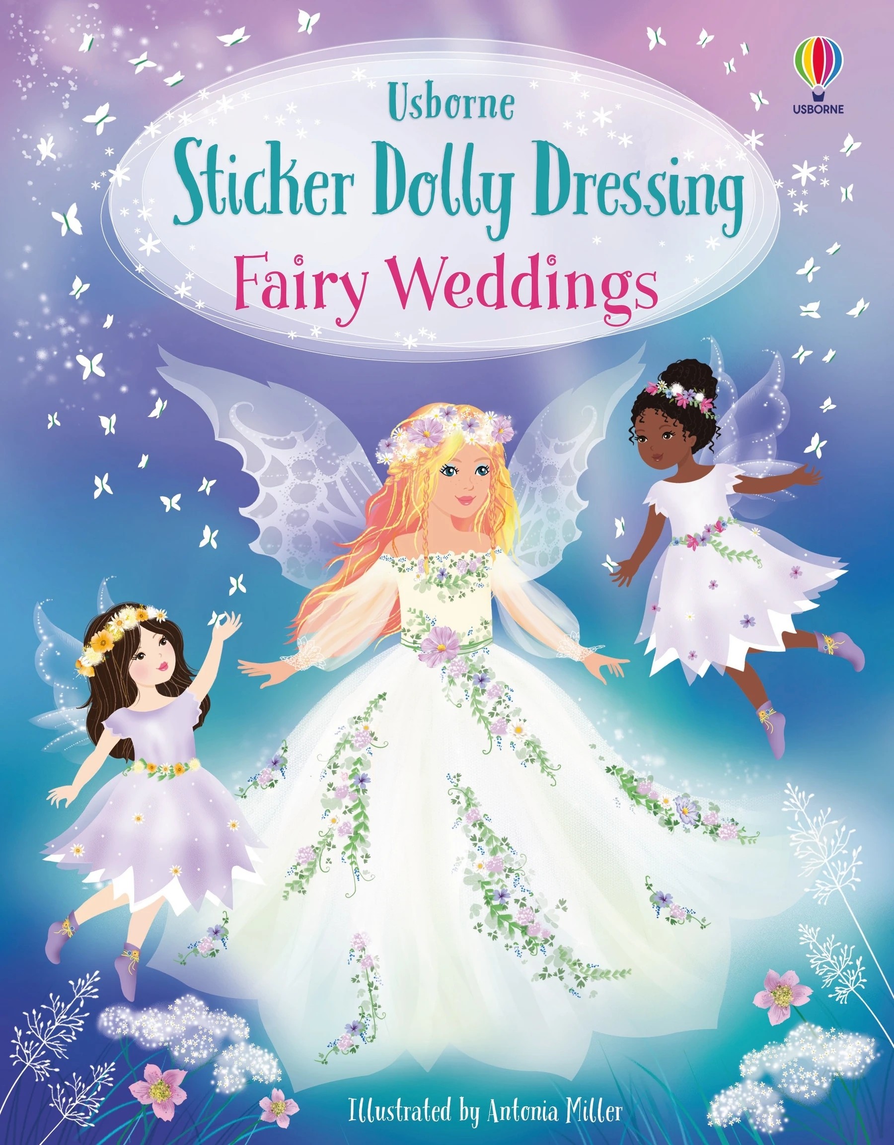 1 Usborne Sticker Dolly Dressing: Fairy Weddings by Fiona Watt - Book, 1 of 1