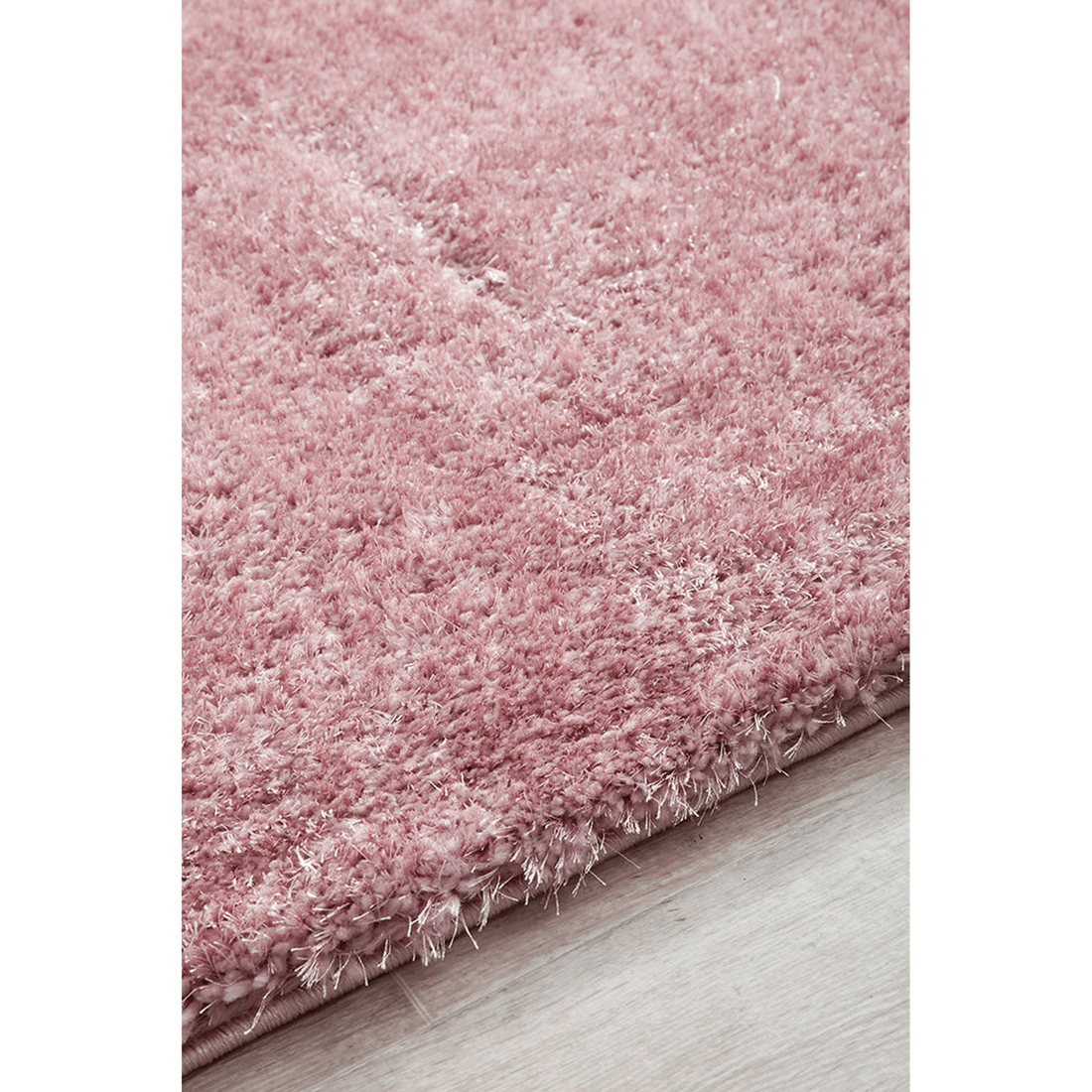 5 RUG CULTURE Sienna Blush Shag Rug - 5 cm Pile, Power-Loomed in Turkey - Pink, 5 of 7