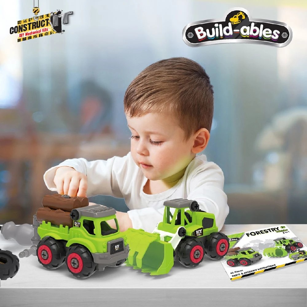 3 Construct It Build-ables 2-in-1 Forestry Set, 3 of 7