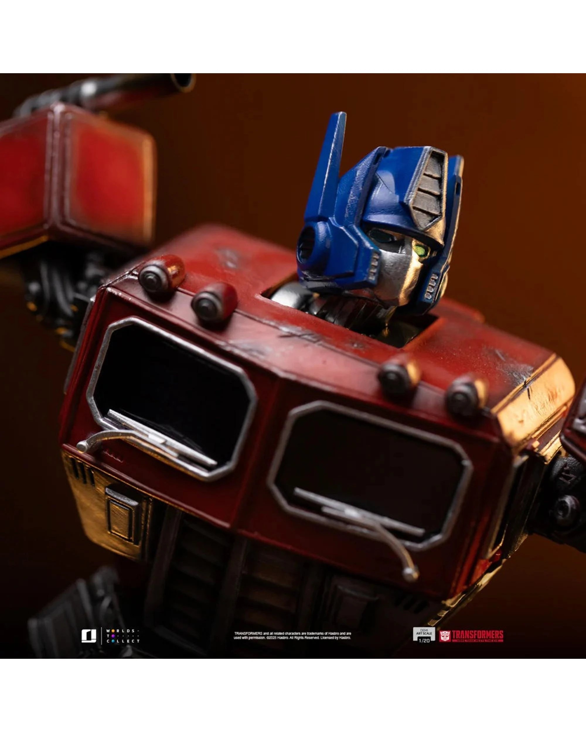 6 Transformers Optimus Prime 1:20 Scale Statue, 6 of 9