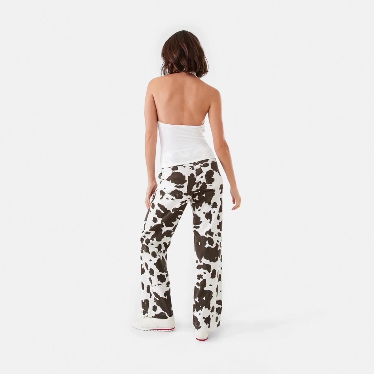 4 Cow Print Jeans Cowhide, 4 of 7
