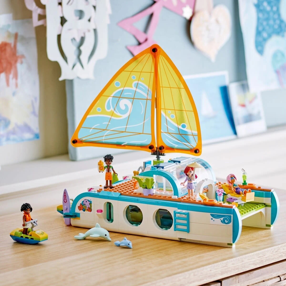 8 LEGO Friends Travel Boat Adventure 42664, 8 of 10