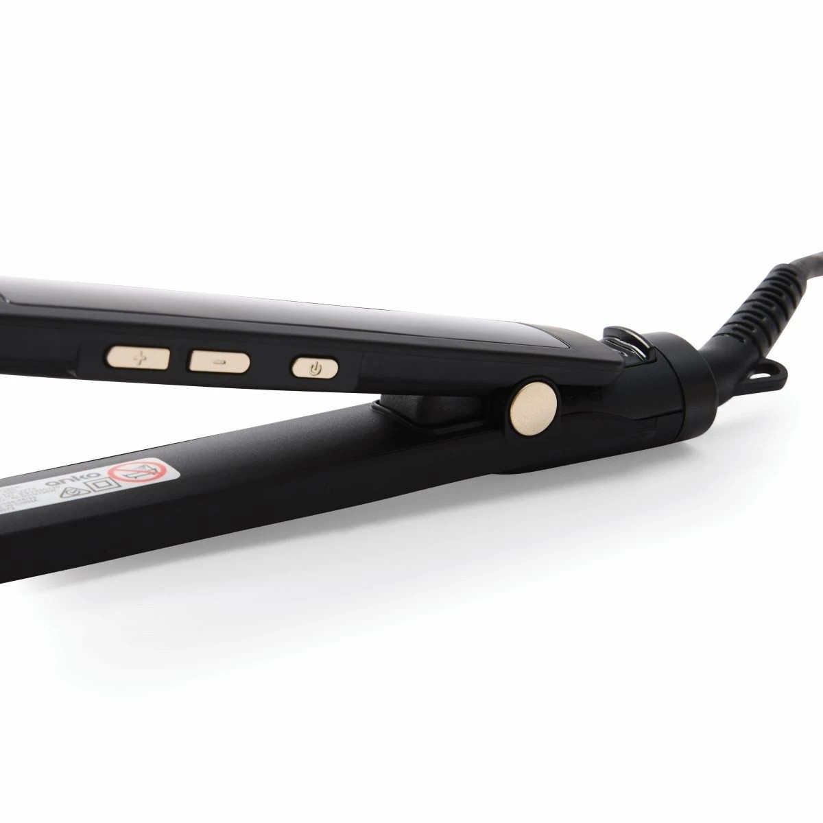 7 LCD Hair Straightener - Black, 7 of 8