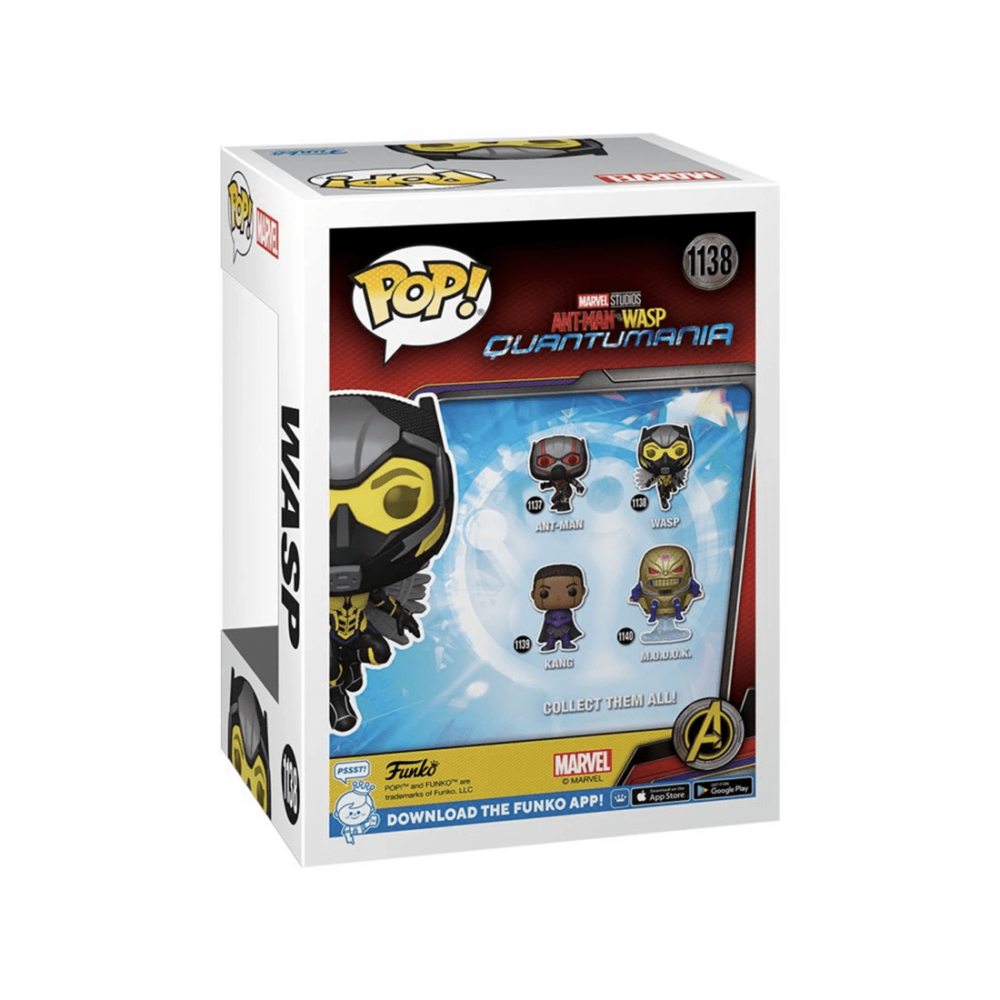 3 Pop Marvel Ant Man And The Wasp Quantumania Figurine Wasp - Chase Variant - Multi, 3 of 5