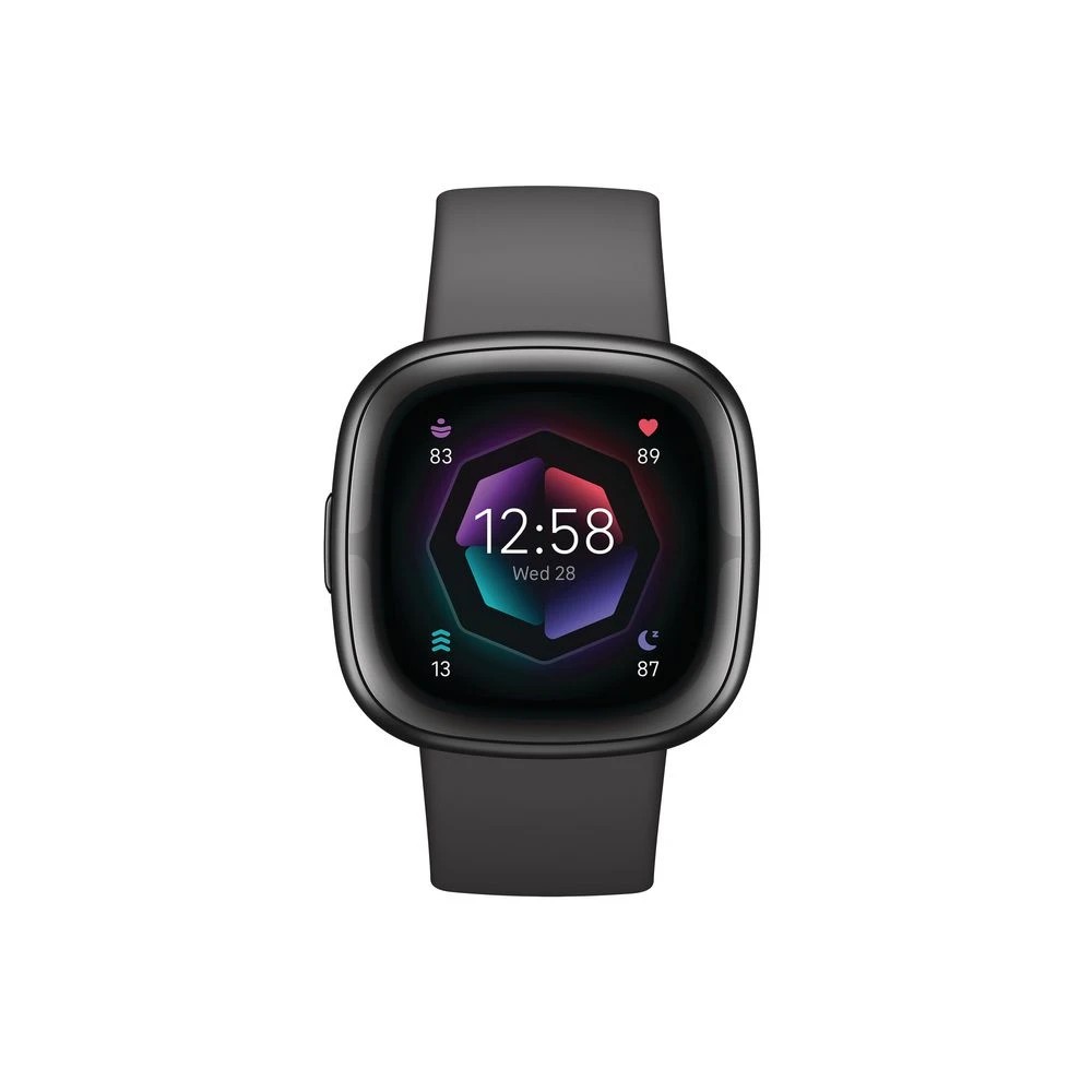 2 Fitbit Sense 2 Smart Watch Black, 2 of 5