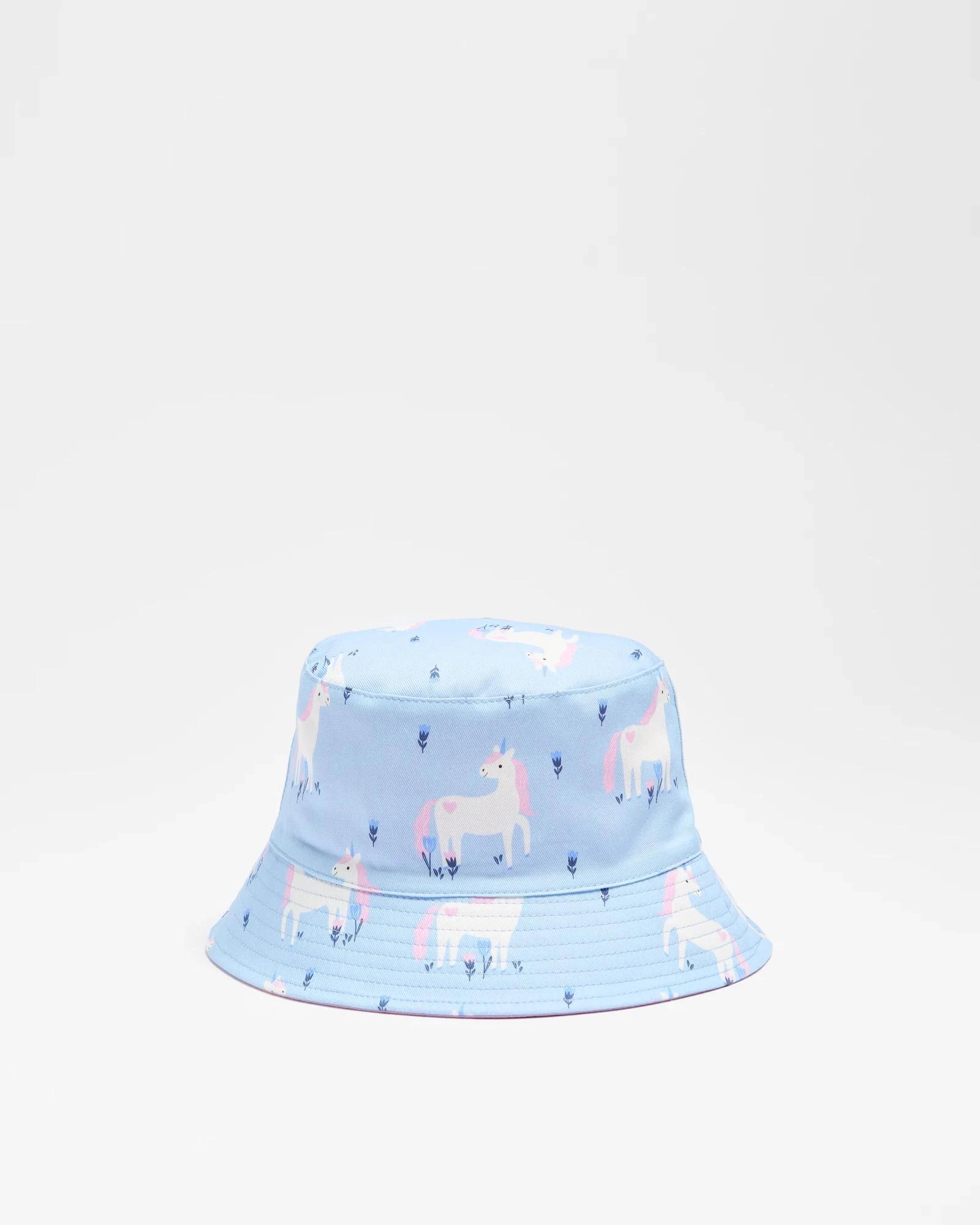 1 Target Girls Reversible Bucket Hat UNICORN, 1 of 3