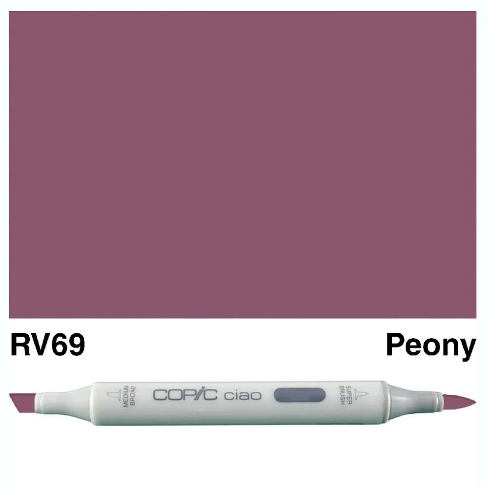 3 Copic Ciao Dual Nib Marker RV69 Peony, 3 of 3