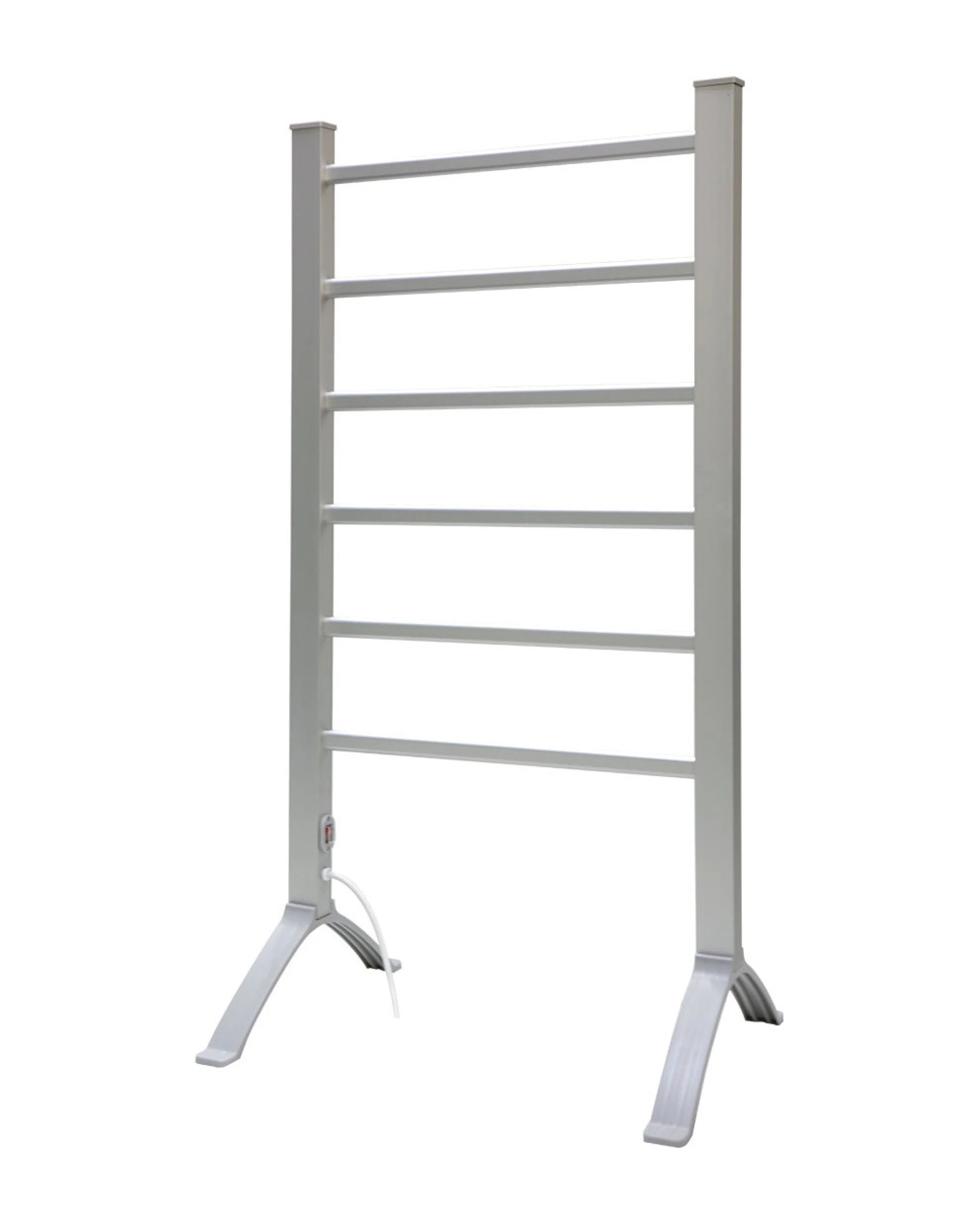 2 Pronti Heated Towel Rack Electric Bathroom Towel Rails Warmer 100W - Silver, 2 of 6