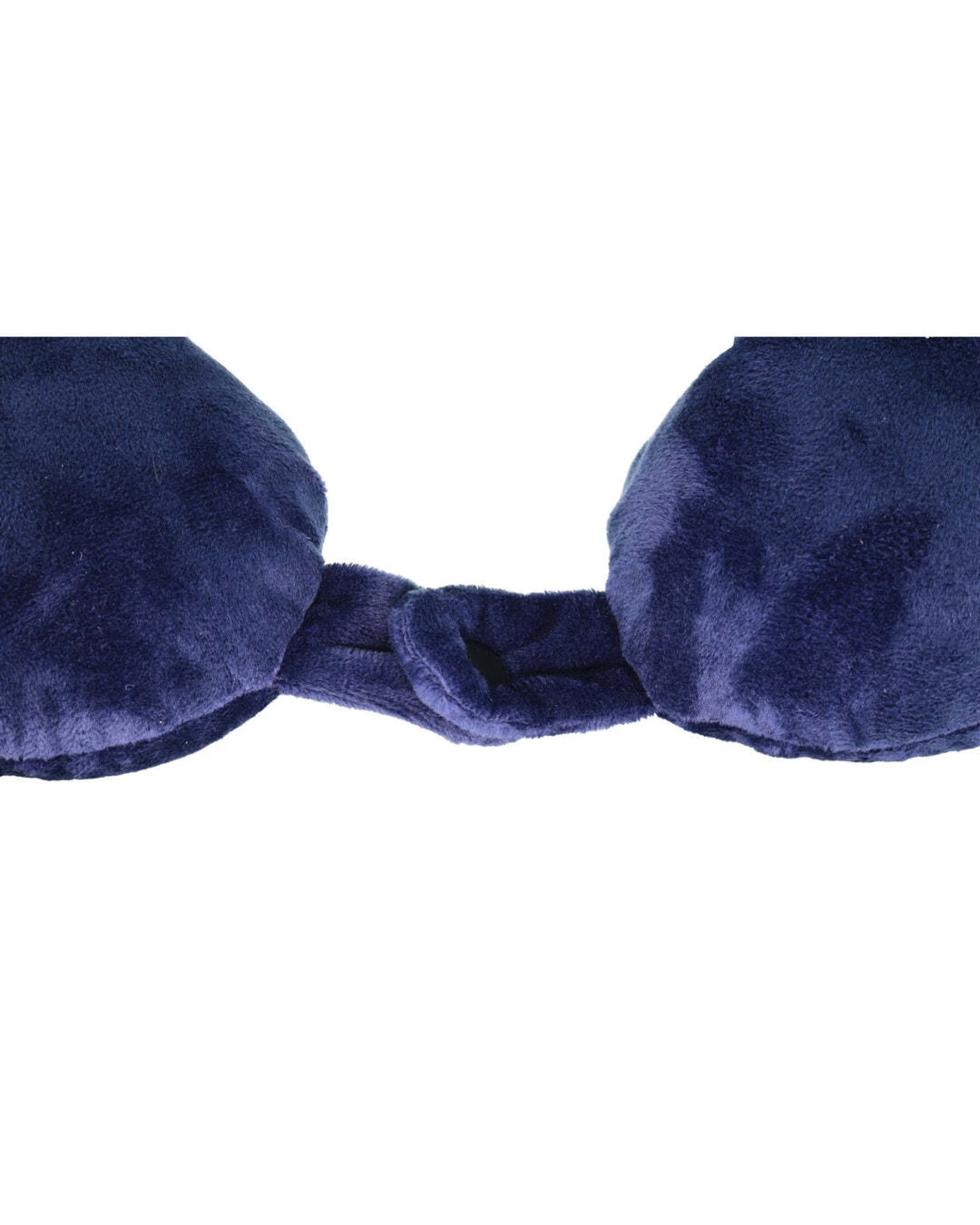 2 Milleni Memory Foam Comfort Ergonomic Air Travel Neck Pillow Neck Support Flight - Blue, 2 of 6