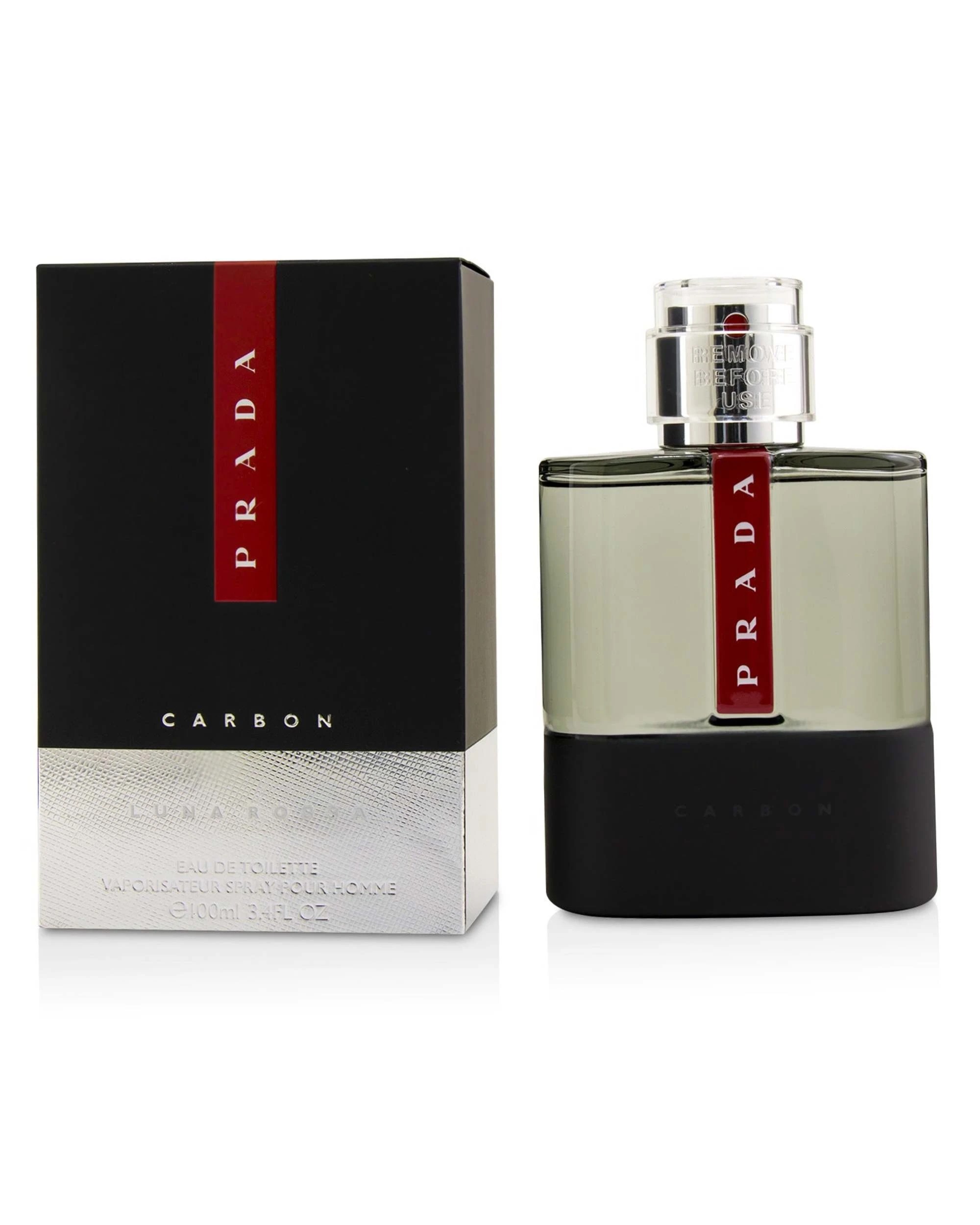 4 Prada Luna Rossa Carbon Eau De Toilette Spray 50ml/1.7oz, 4 of 4