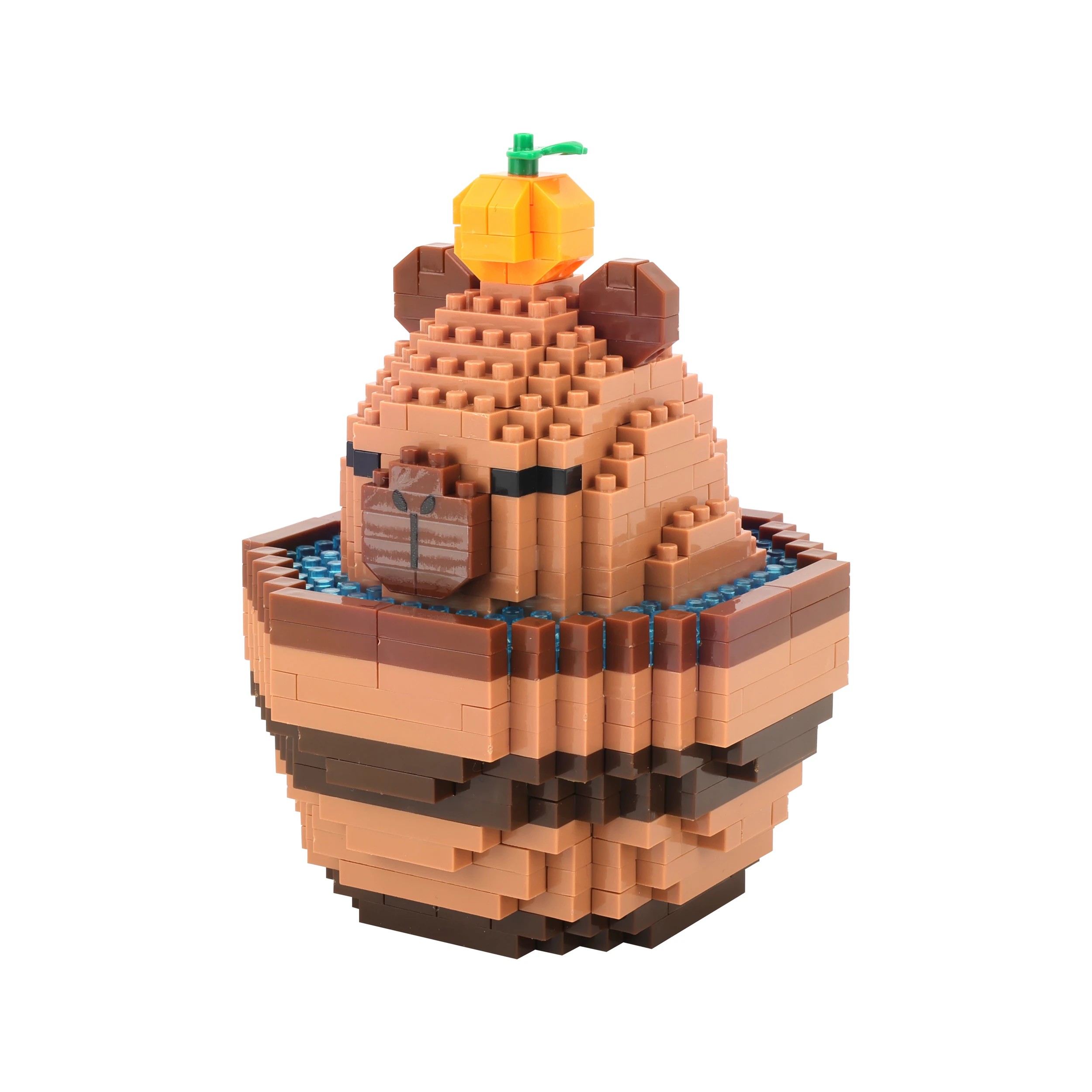 3 Mini Blocks Animal Series: Capybara - Assorted, 3 of 10