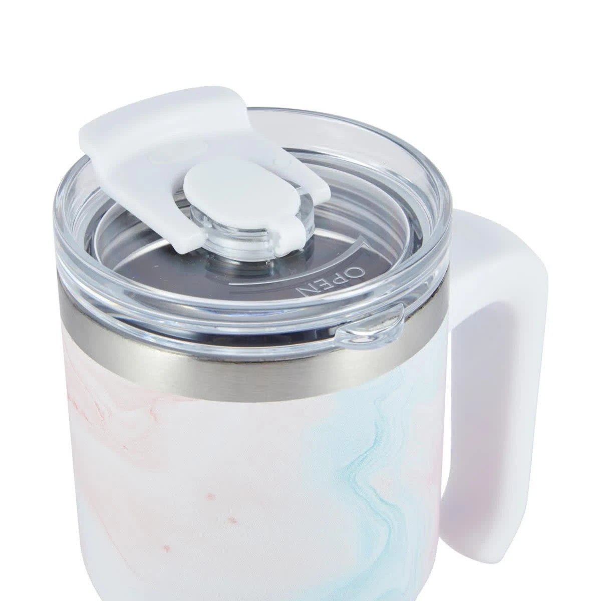 5 600ml Marble Look Tumbler with Handle, 5 of 6