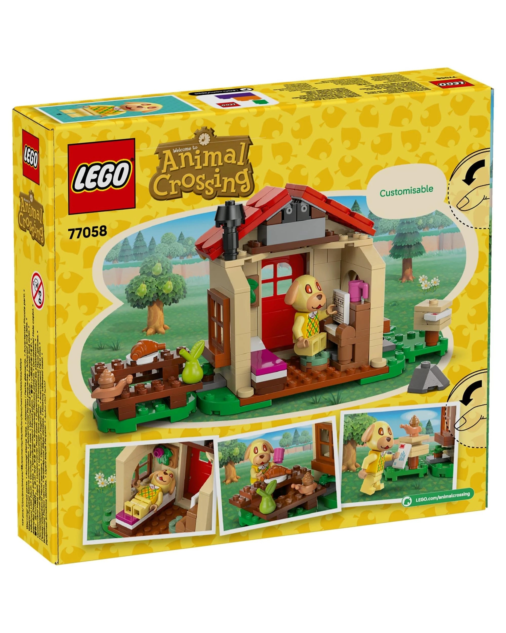10 LEGO Animal Crossing Goldie's Cosy House - 77058, 10 of 10