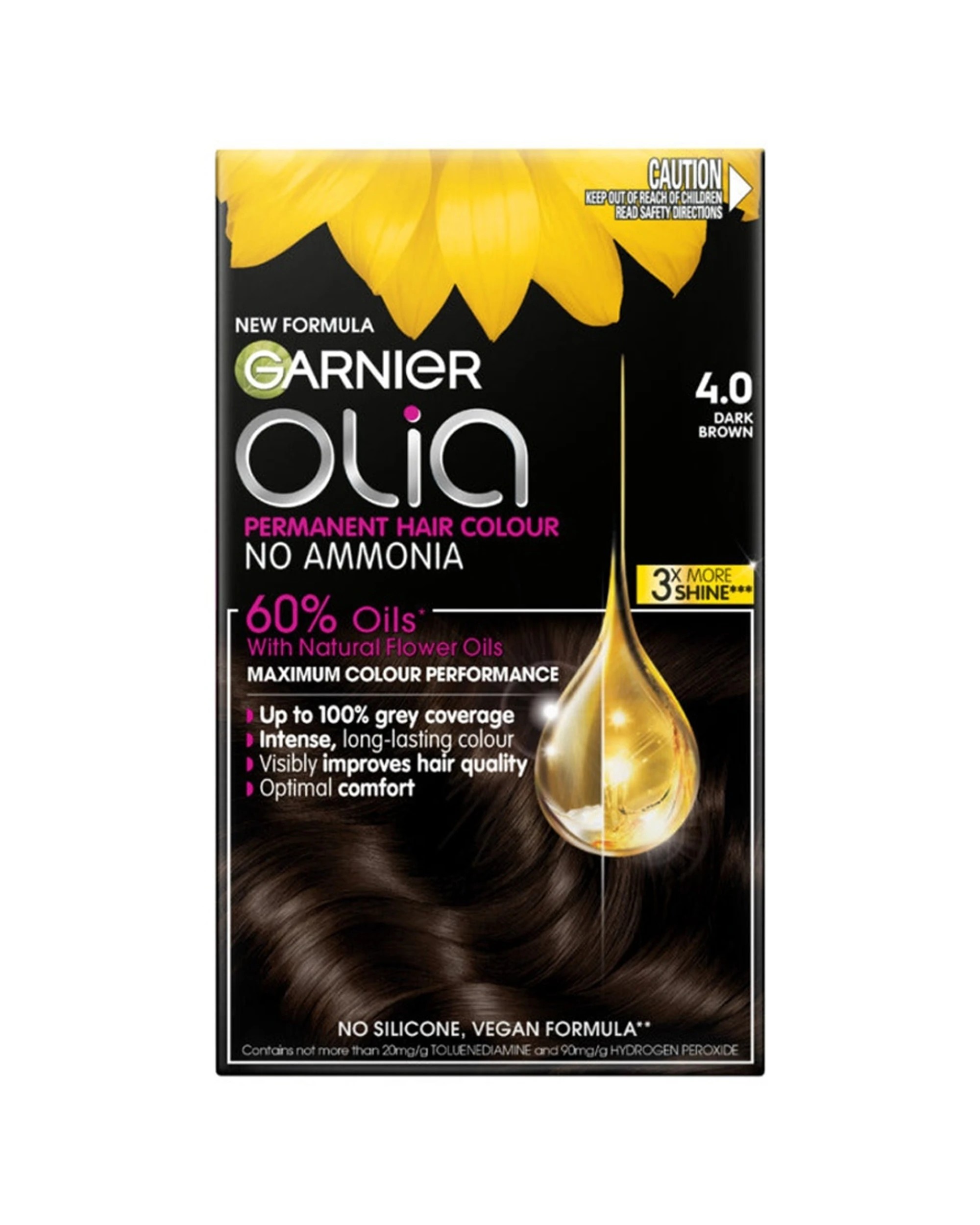 1 Garnier Olia 4.0 Dark Brown (New) - Brown, 1 of 1