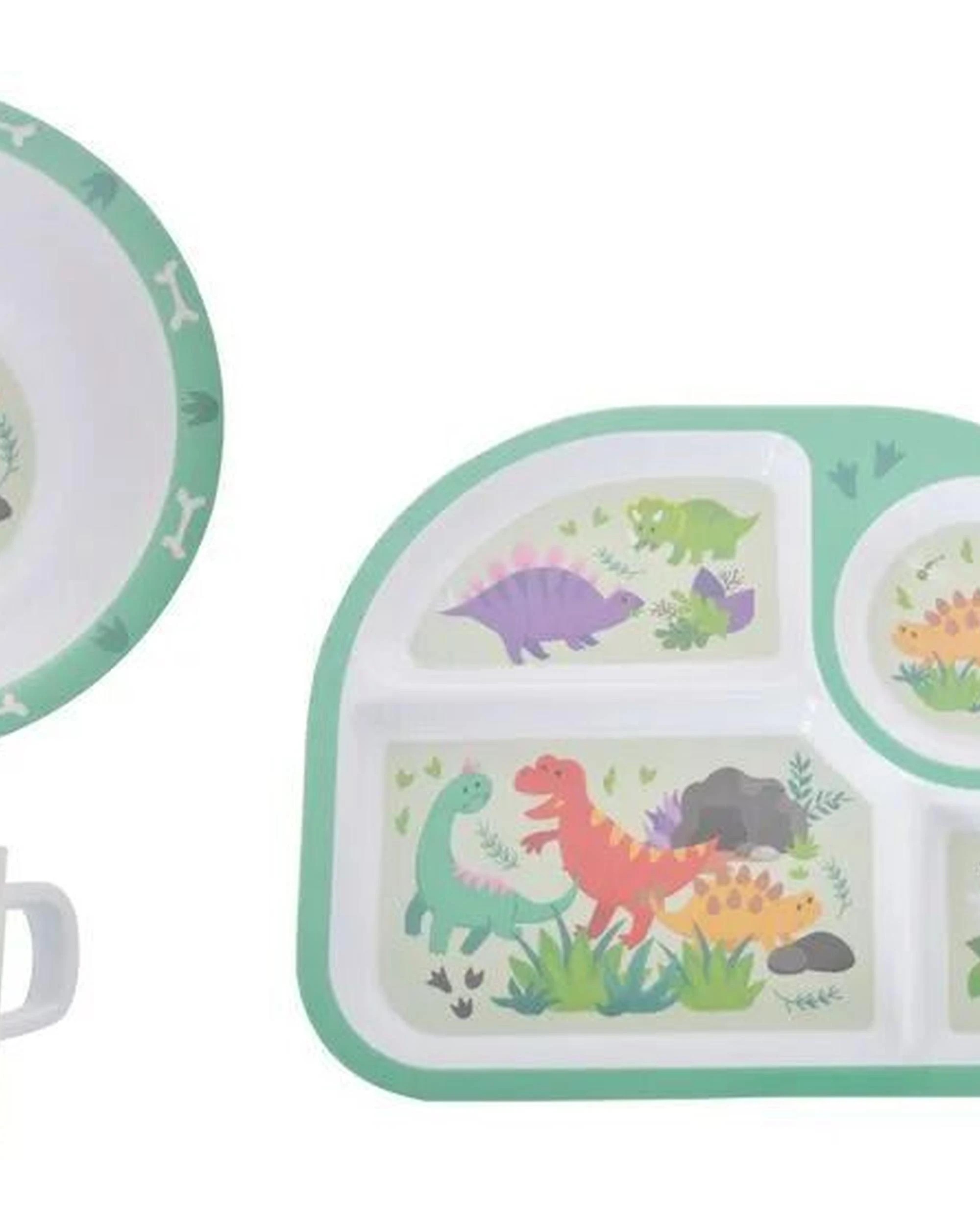 Gibson Gifts Kids Dinner Mealtime Set Dinosaurs 5-Piece, 27277 - Kmart
