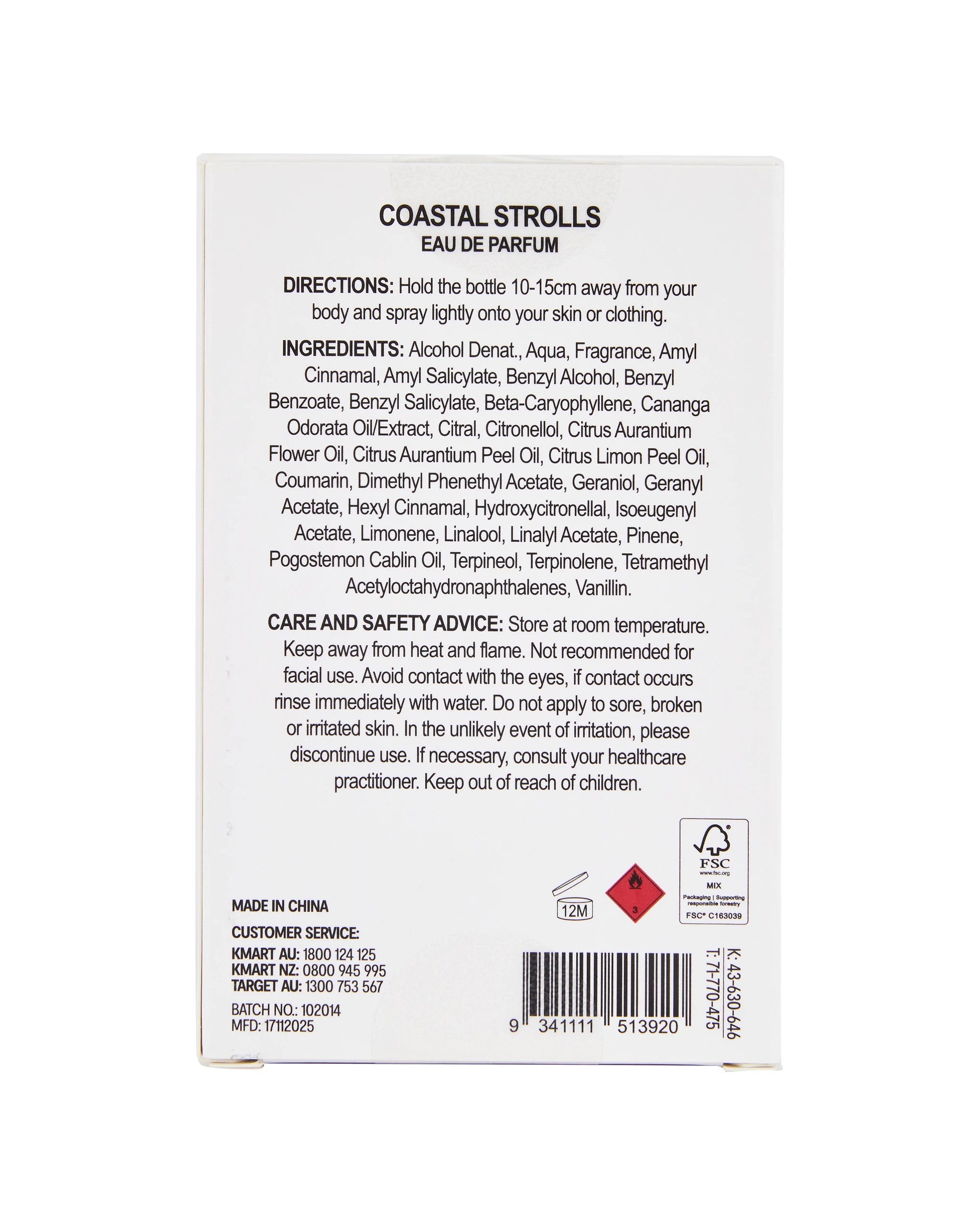 6 OXX Fragrance Coastal Strolls Eau De Parfum 50ml, 6 of 7