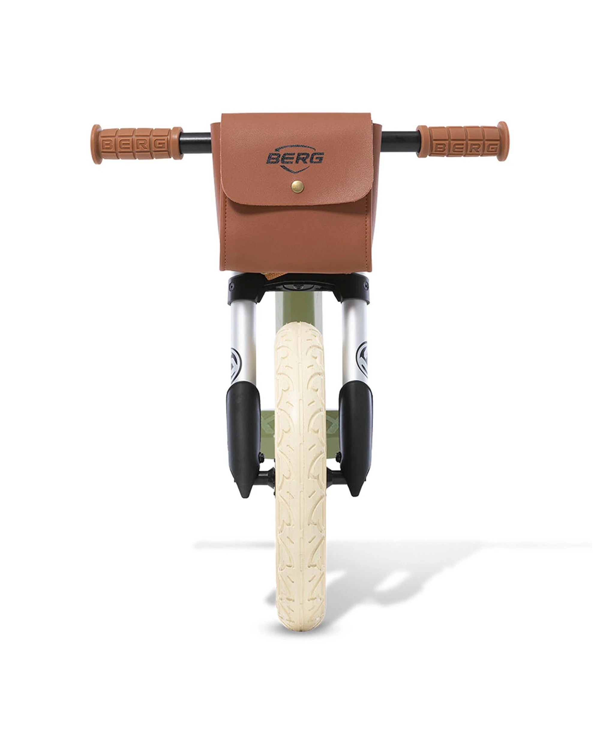 4 Berg Biky Retro Push Balance Bike Green Childrens Balance Bike Age 2-5 - Green, 4 of 5