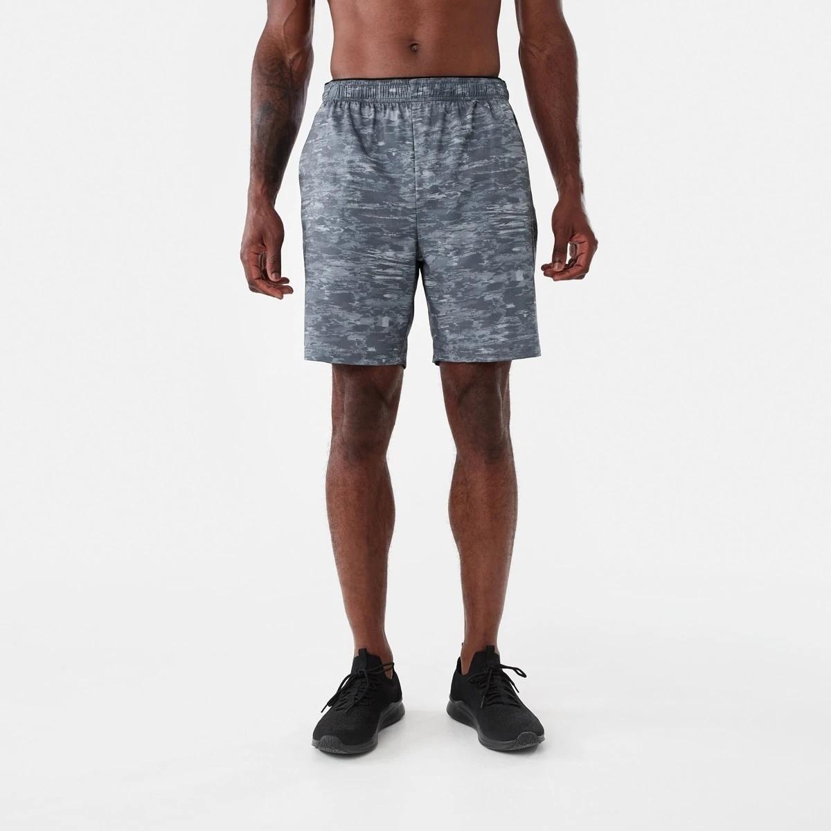 7 Active Mens Gym Shorts Granite, 7 of 7