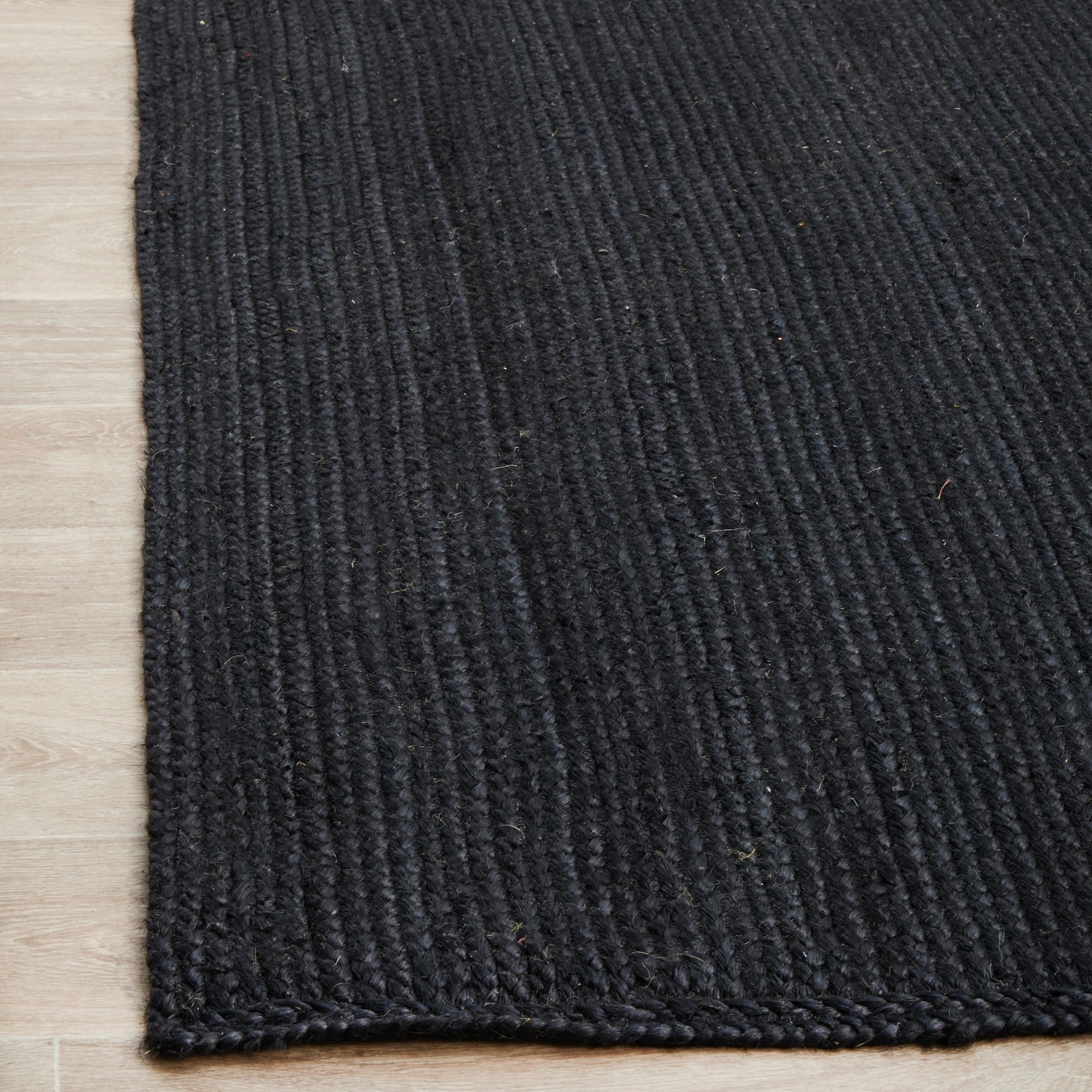 4 Common Ground Rugs Shoreline Black 400x300cm - Extra Extra Large Jute Rug - Black, 4 of 10